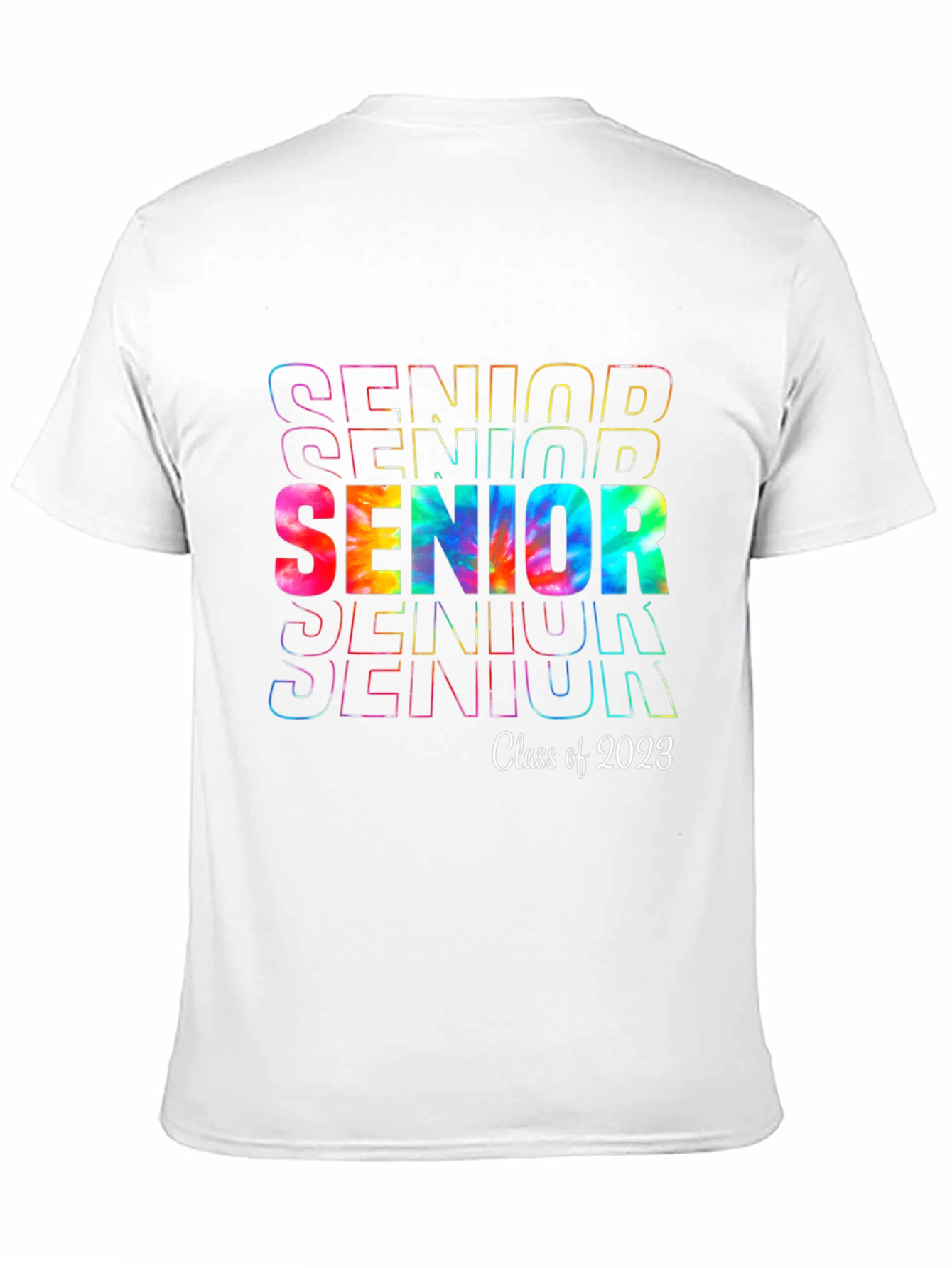 Senior Class of 2023 Tie-Dye Graphic T-Shirt