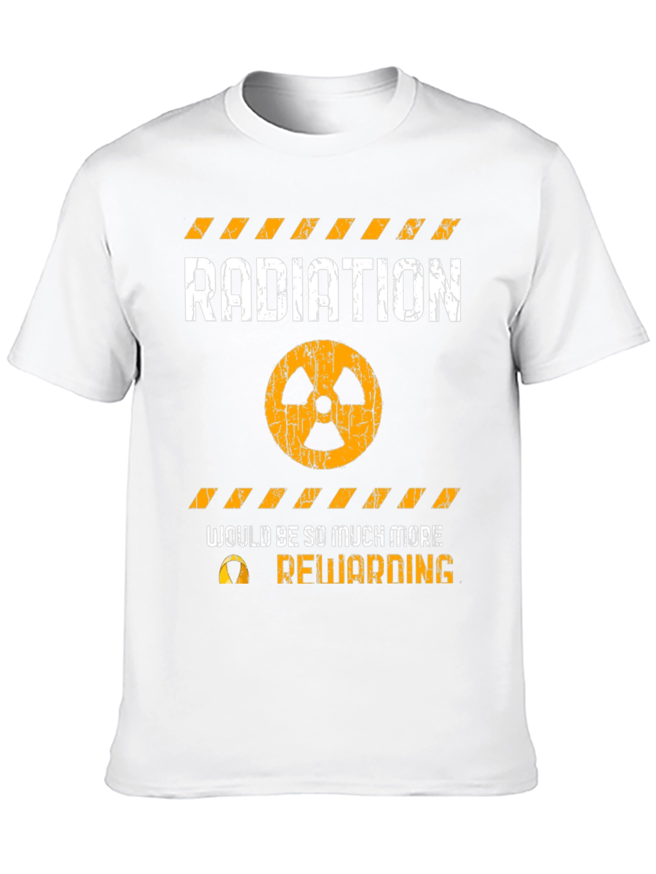 Radiation Hazard Funny Graphic T-Shirt