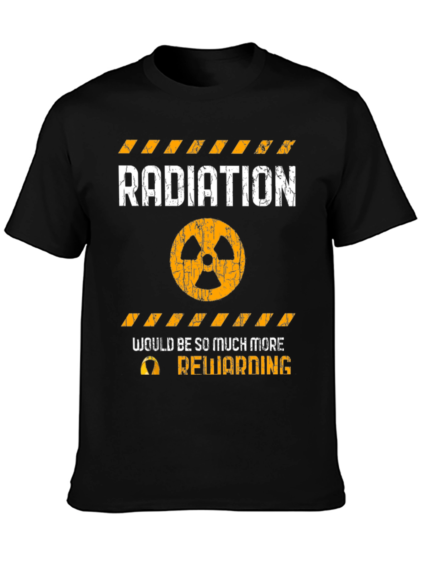 Radiation Hazard Funny Graphic T-Shirt