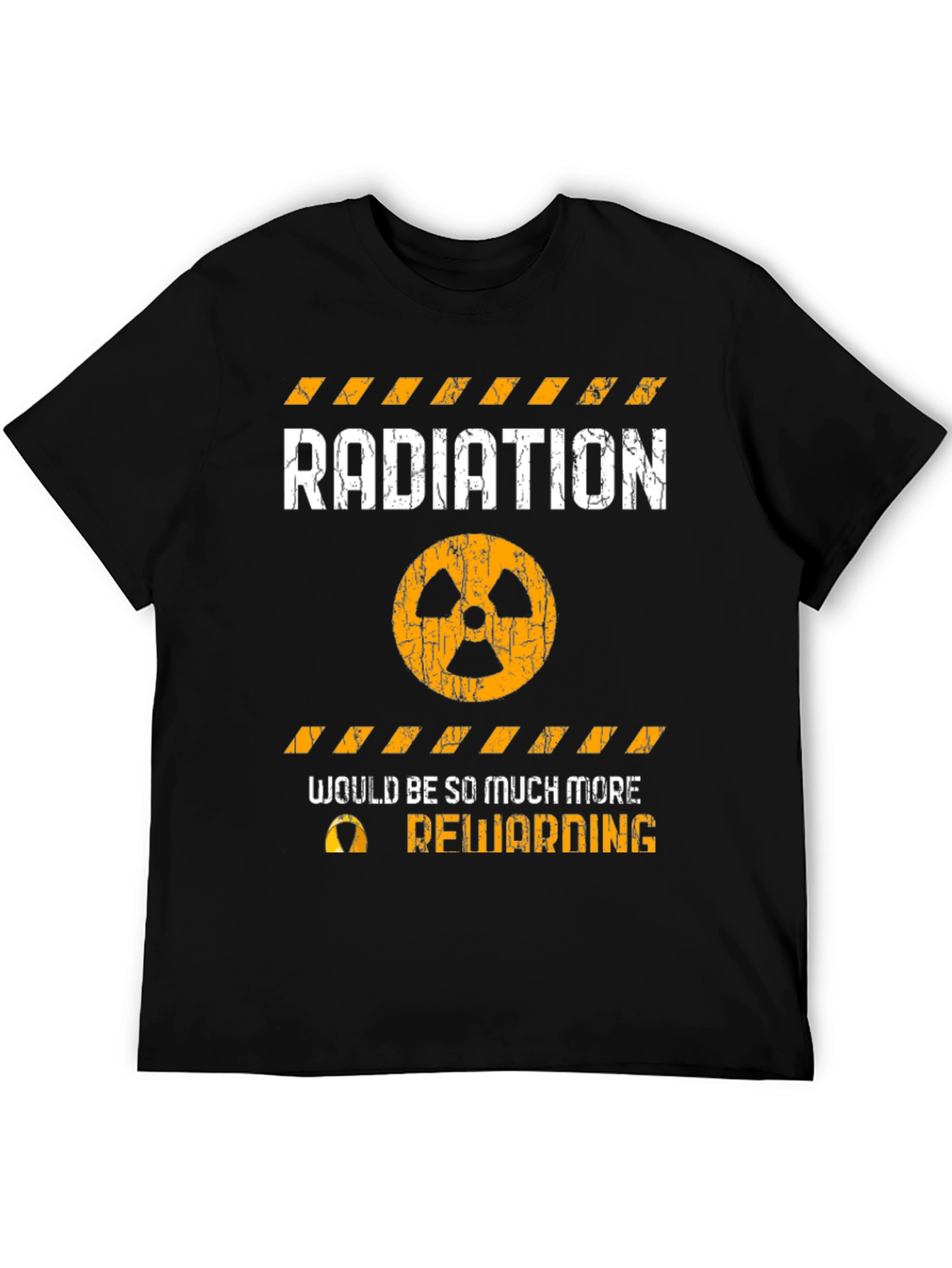 Radiation Hazard Funny Graphic T-Shirt