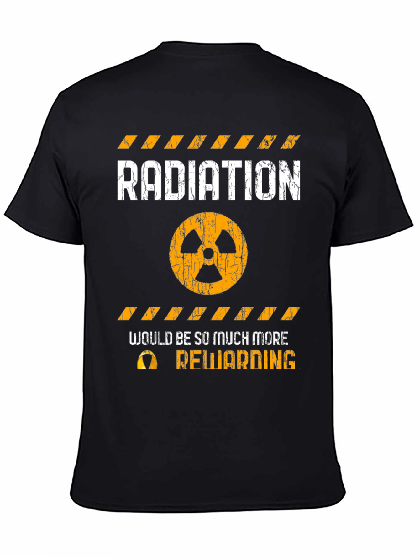 Radiation Hazard Funny Graphic T-Shirt