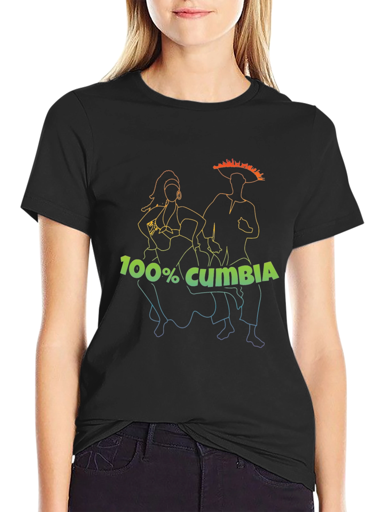 100% Cumbia T-Shirt - Dance in Style!