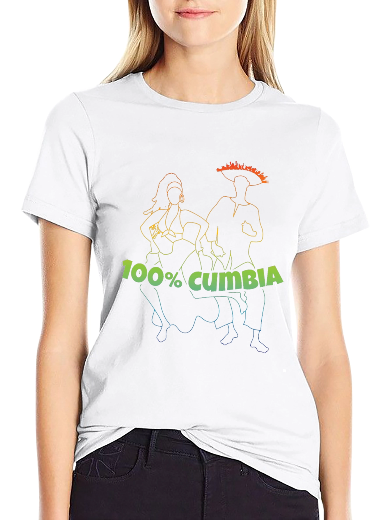 100% Cumbia T-Shirt - Dance in Style!