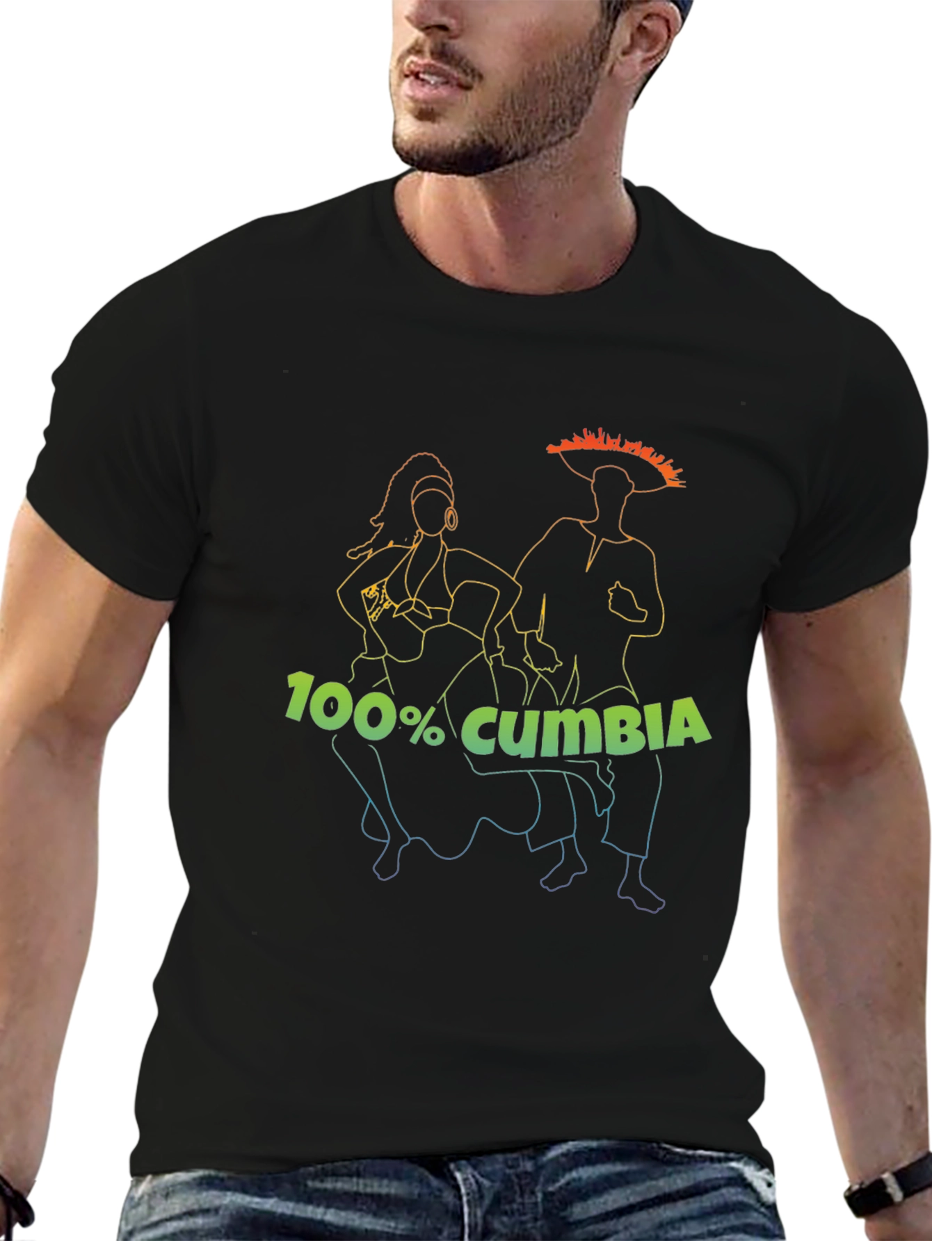 100% Cumbia T-Shirt - Dance in Style!