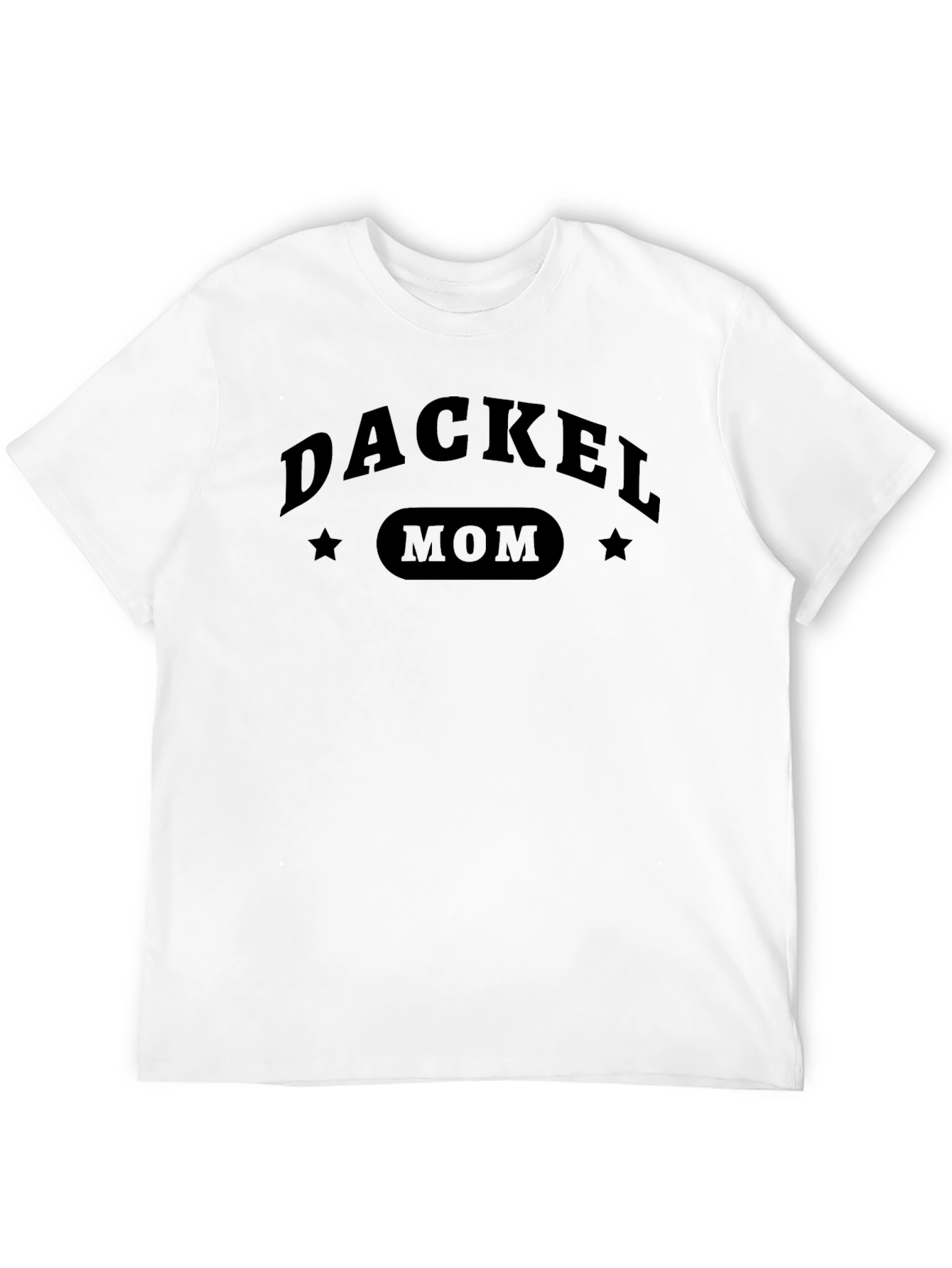 Dackel Mom T-Shirt - Black Graphic Tee