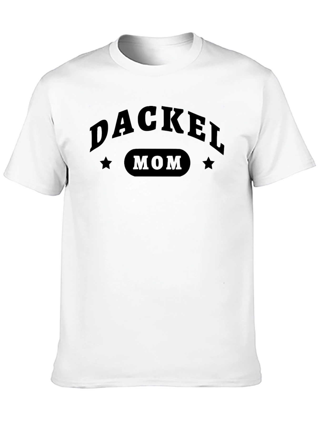 Dackel Mom T-Shirt - Black Graphic Tee