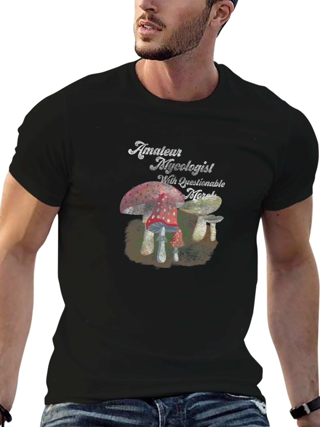 Amateur Mycologist T-Shirt - Questionable Morels
