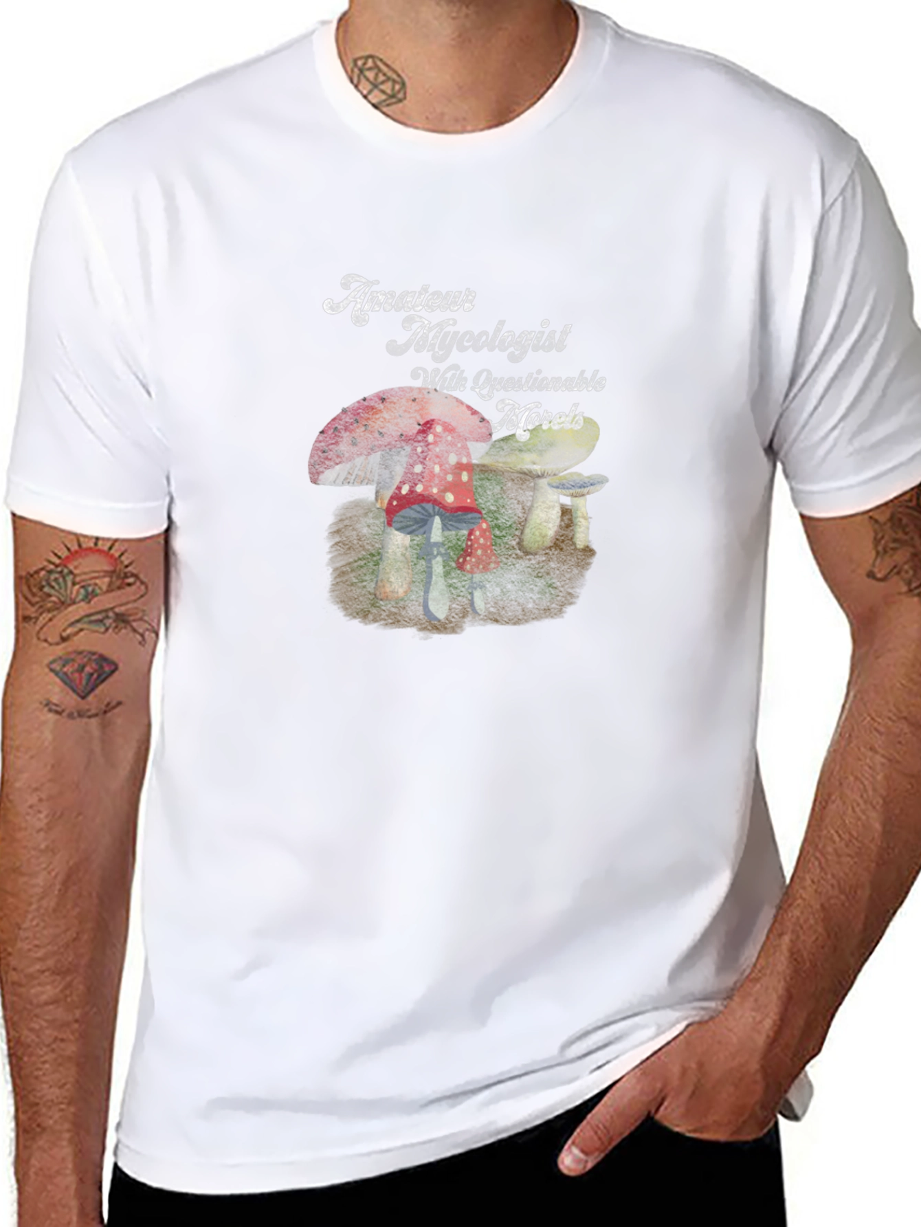 Amateur Mycologist T-Shirt - Questionable Morels