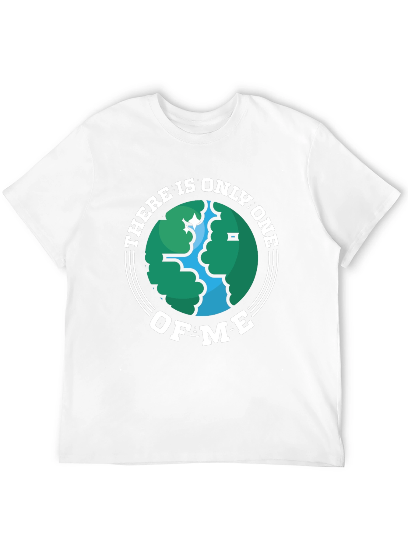 Unique Earth Graphic T-Shirt - One Of Me!