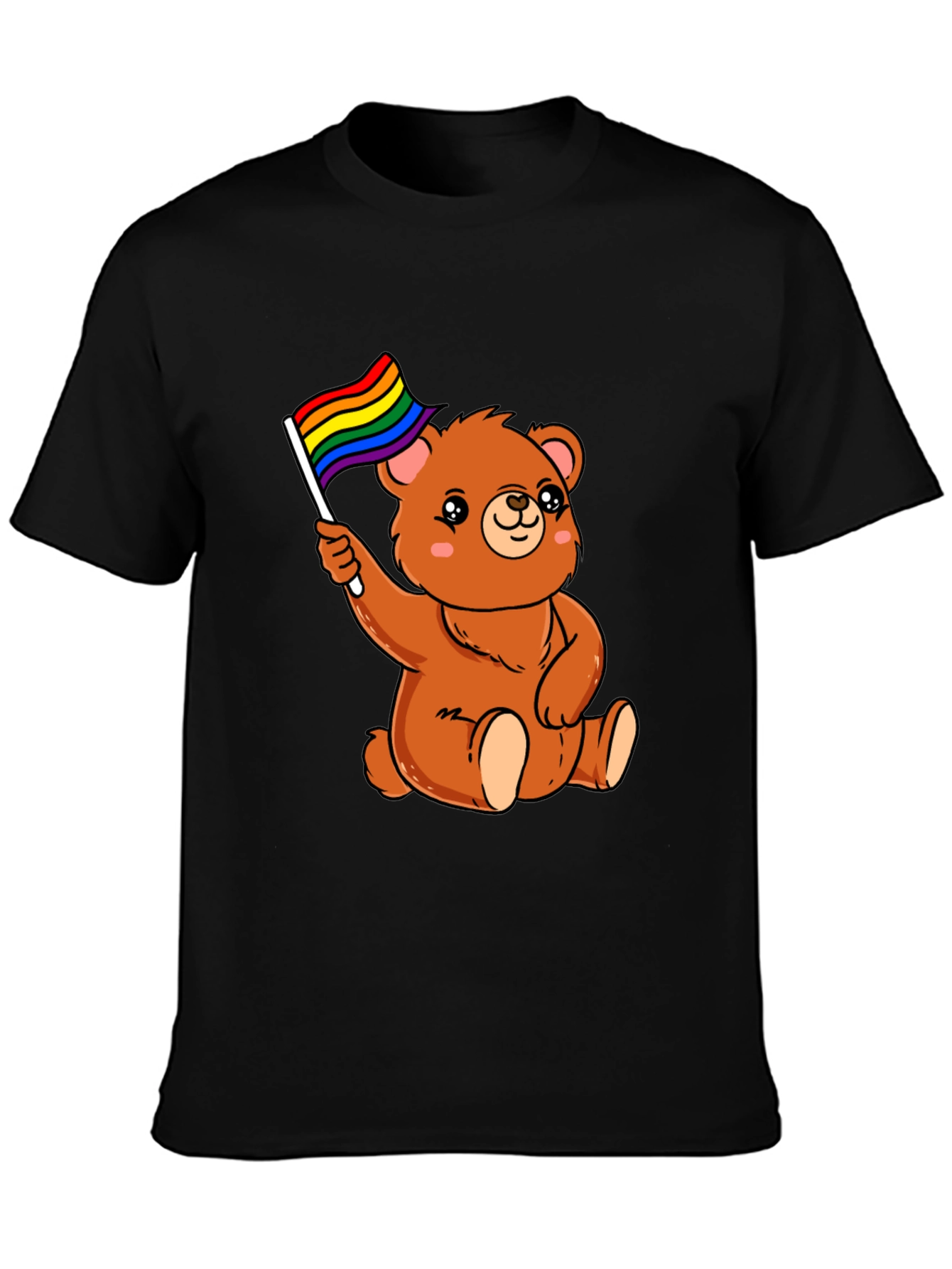 LGBT Pride Bear Graphic T-Shirt