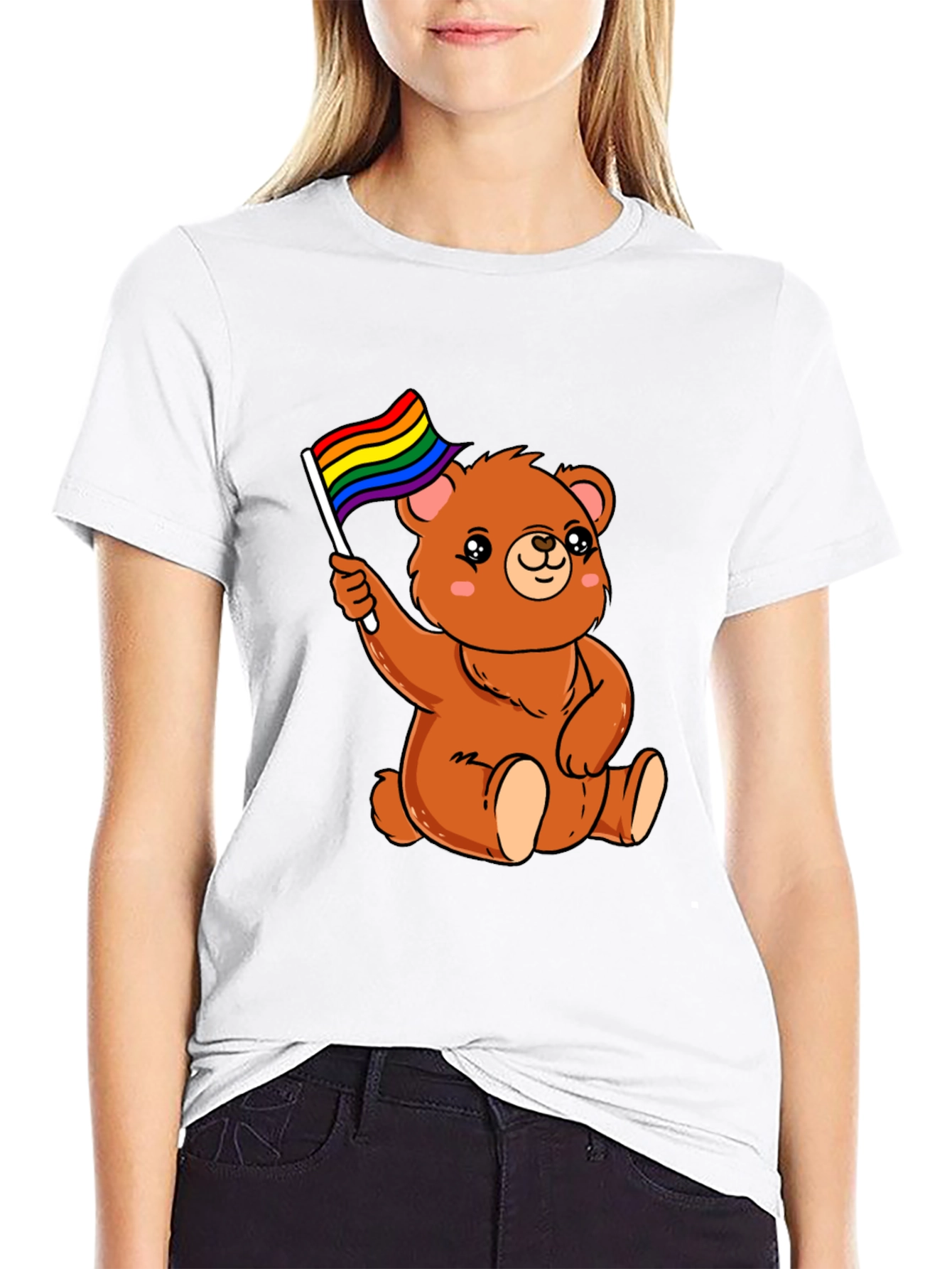 LGBT Pride Bear Graphic T-Shirt