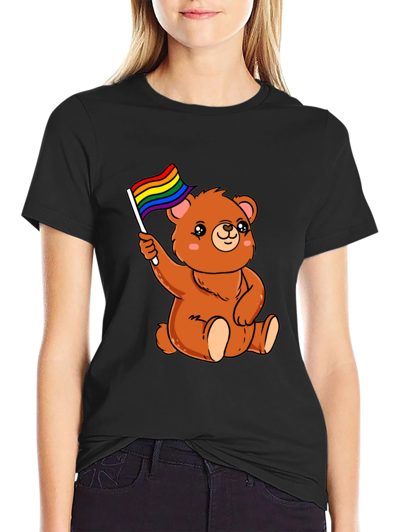 LGBT Pride Bear Graphic T-Shirt