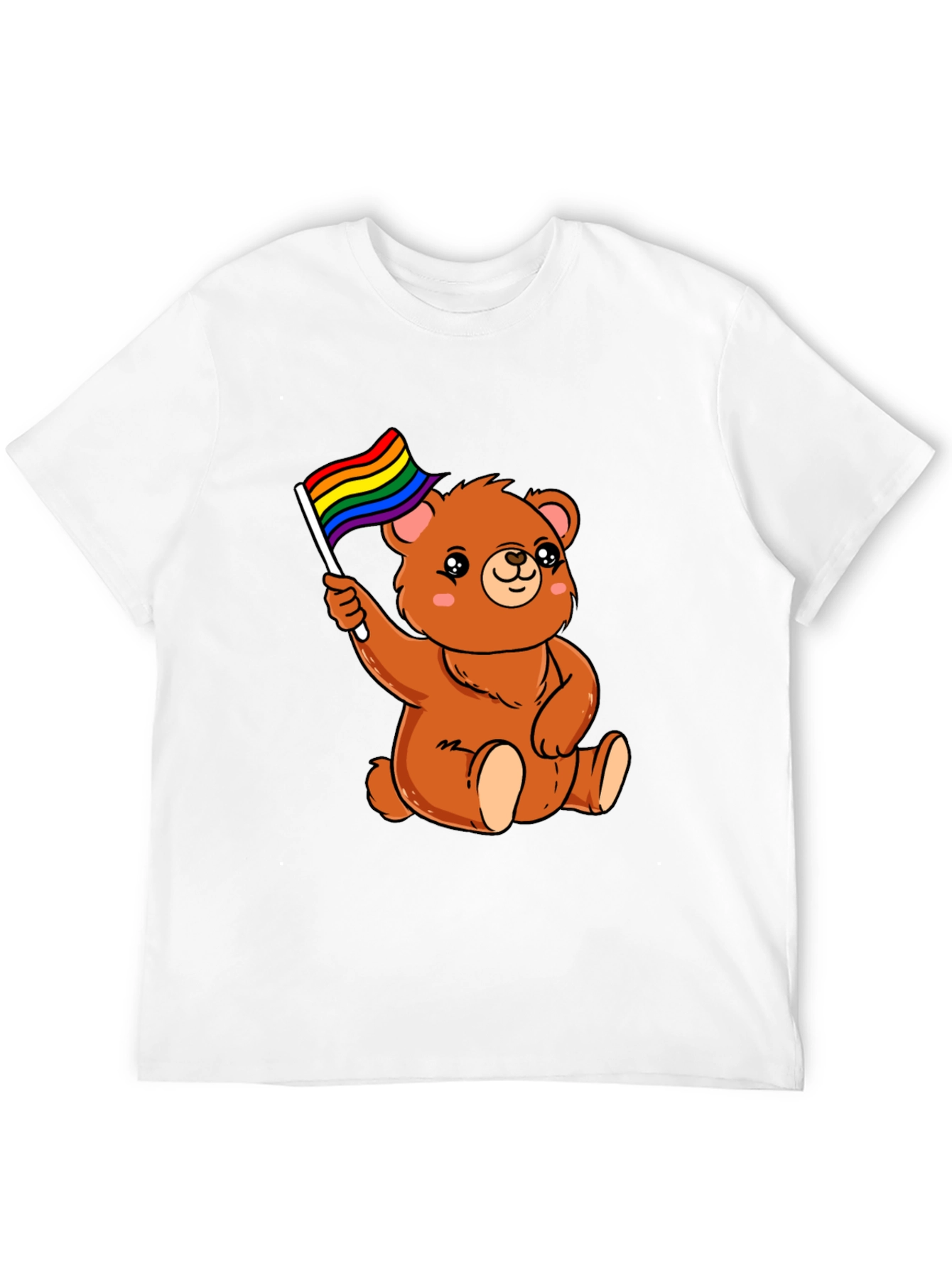 LGBT Pride Bear Graphic T-Shirt
