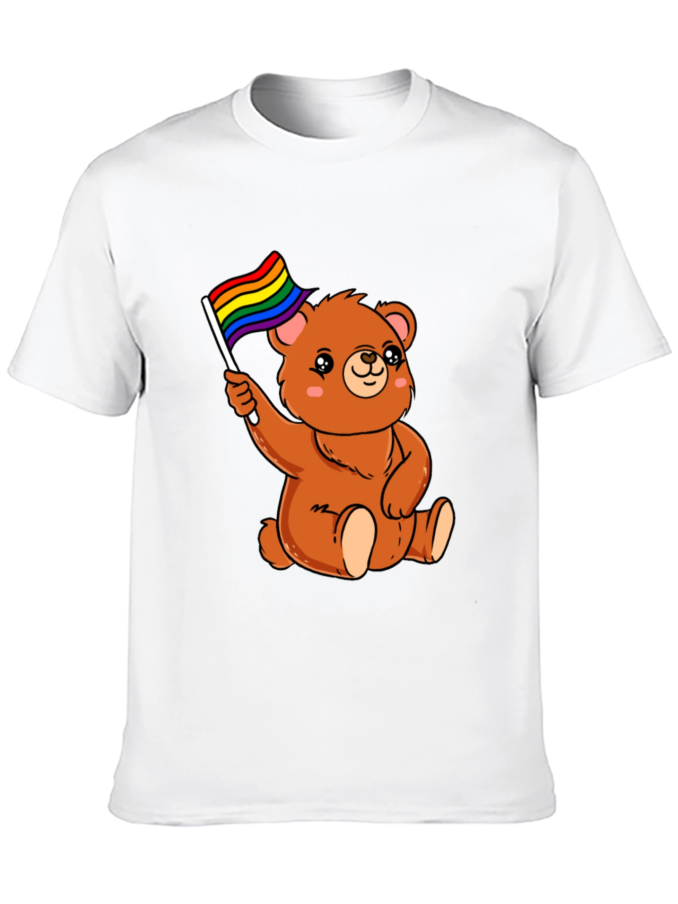 LGBT Pride Bear Graphic T-Shirt