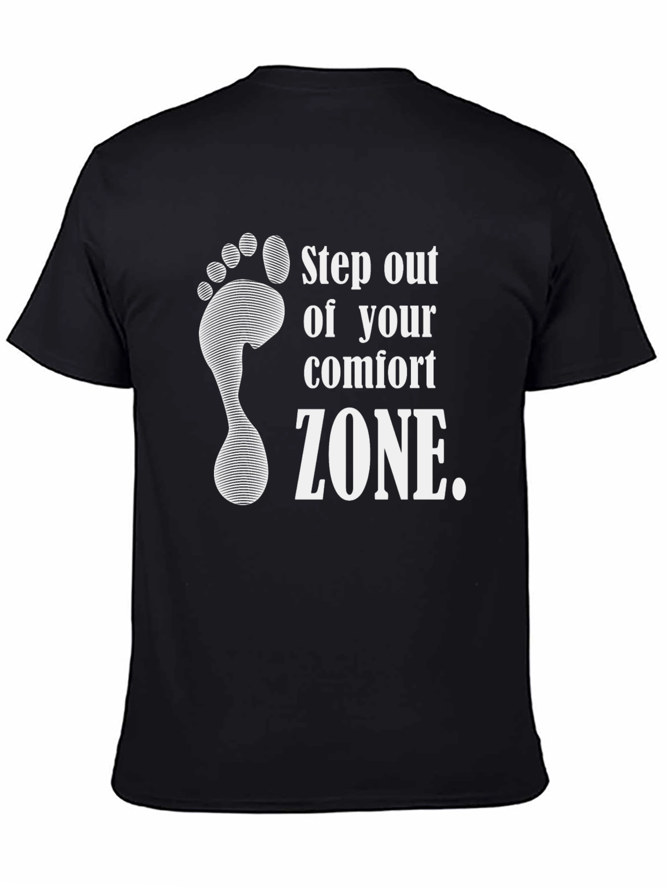 Step Out Comfort Zone Graphic Tee