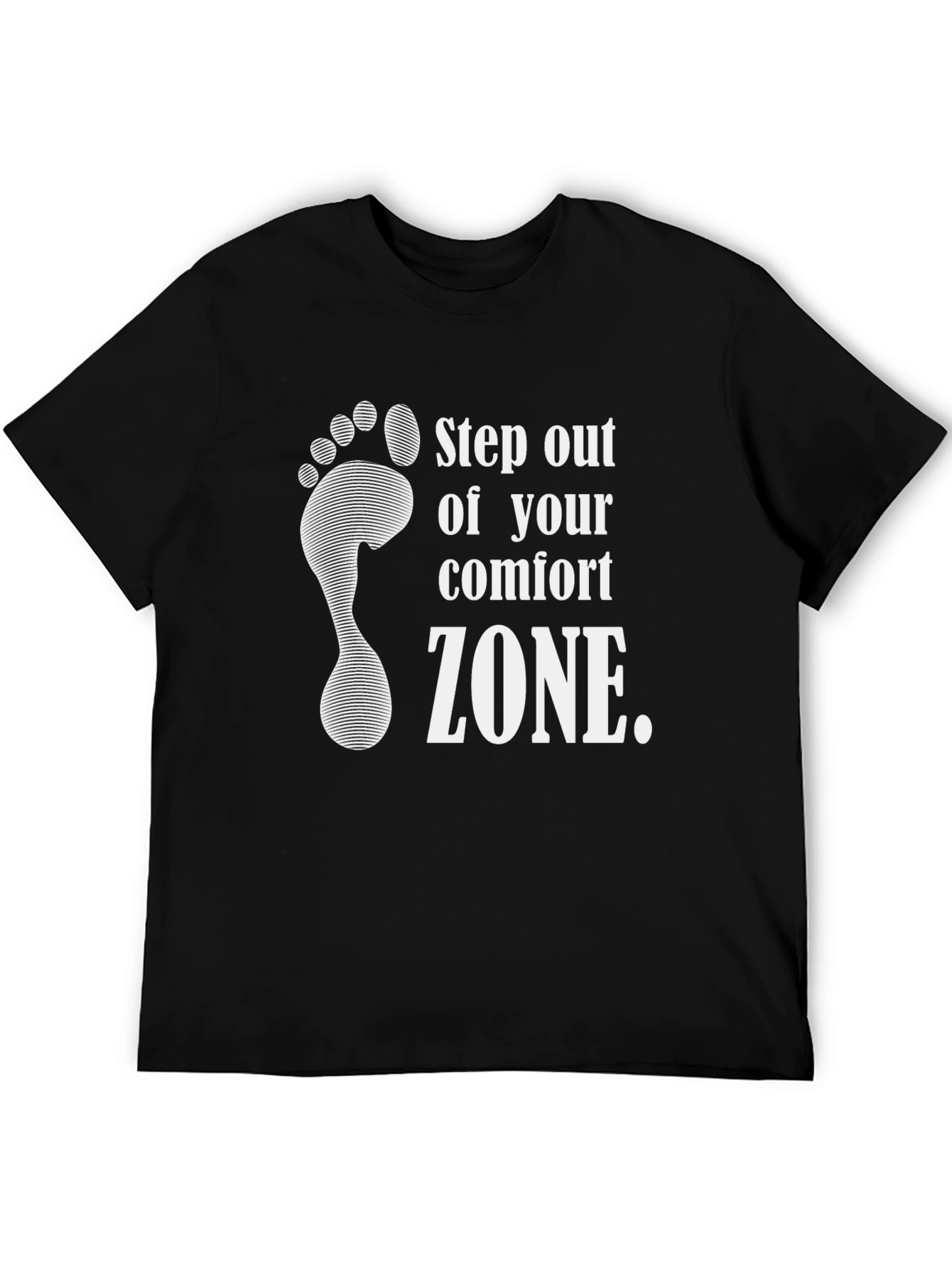 Step Out Comfort Zone Graphic Tee