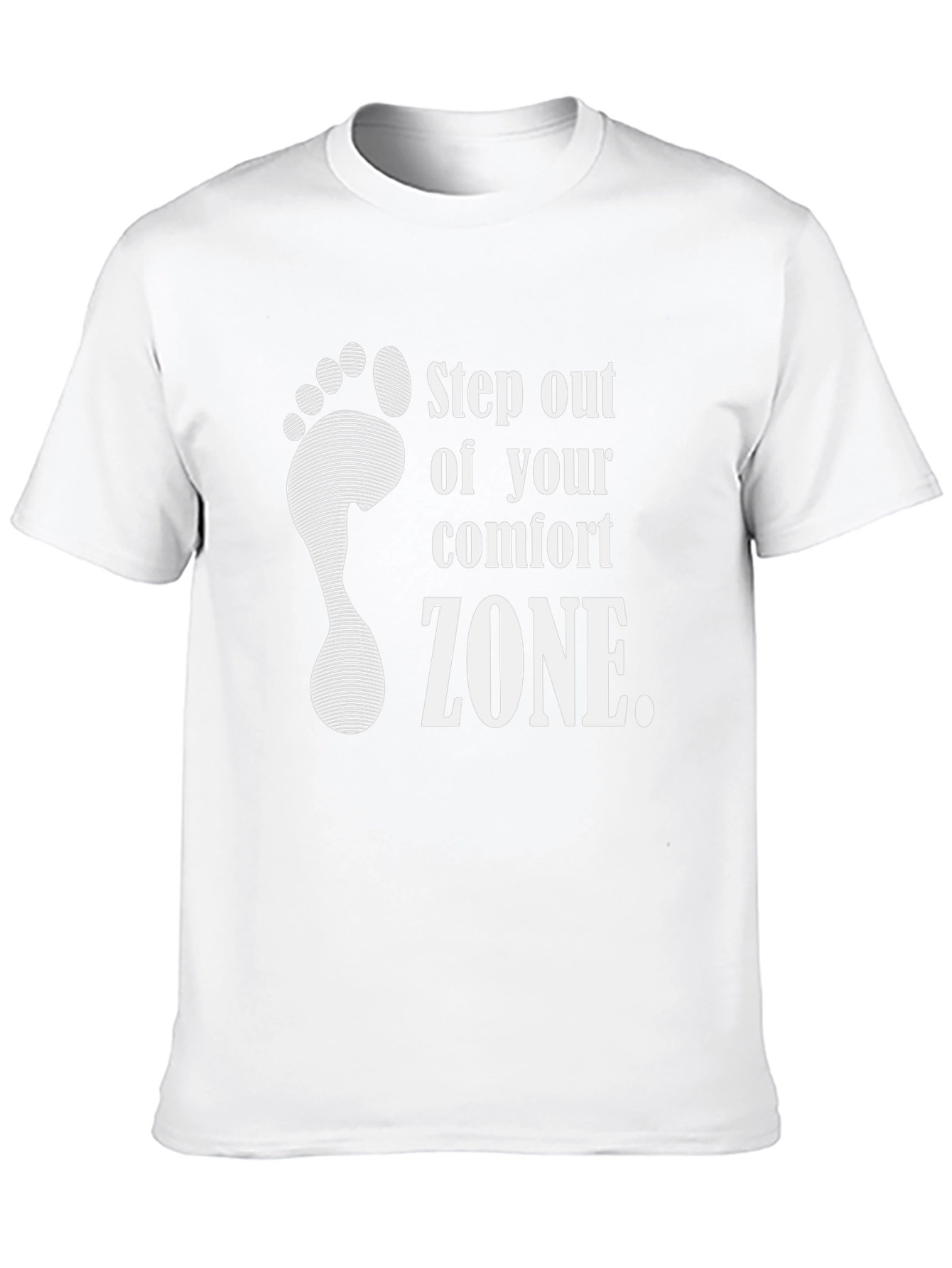 Step Out Comfort Zone Graphic Tee