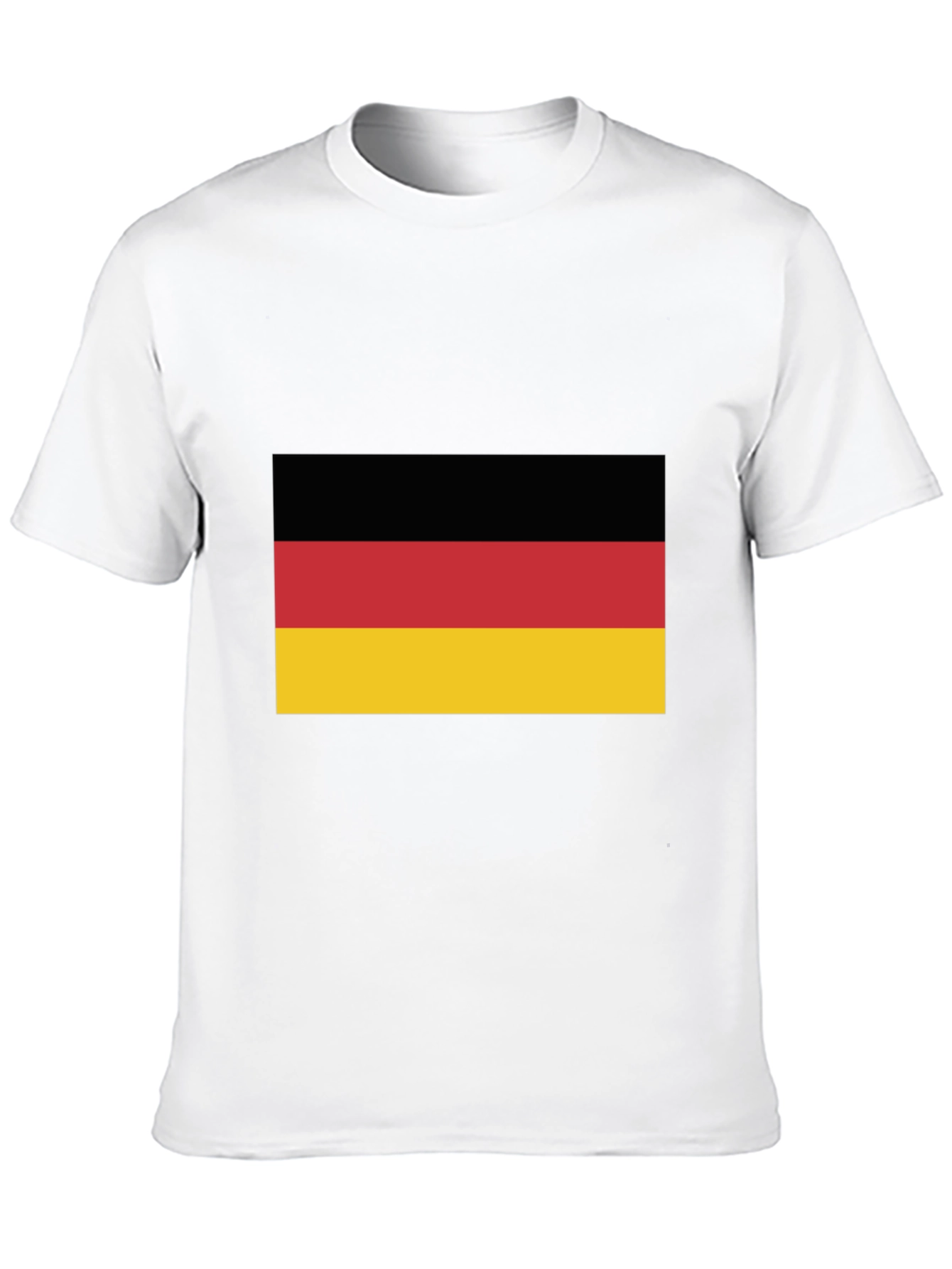 Germany Flag Graphic Tee - Black T-Shirt
