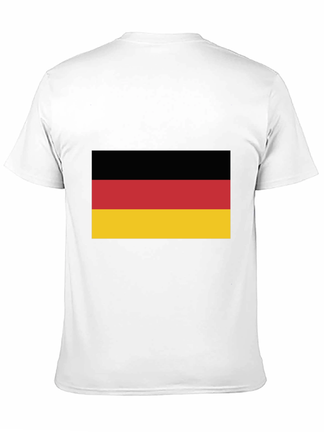 Germany Flag Graphic Tee - Black T-Shirt