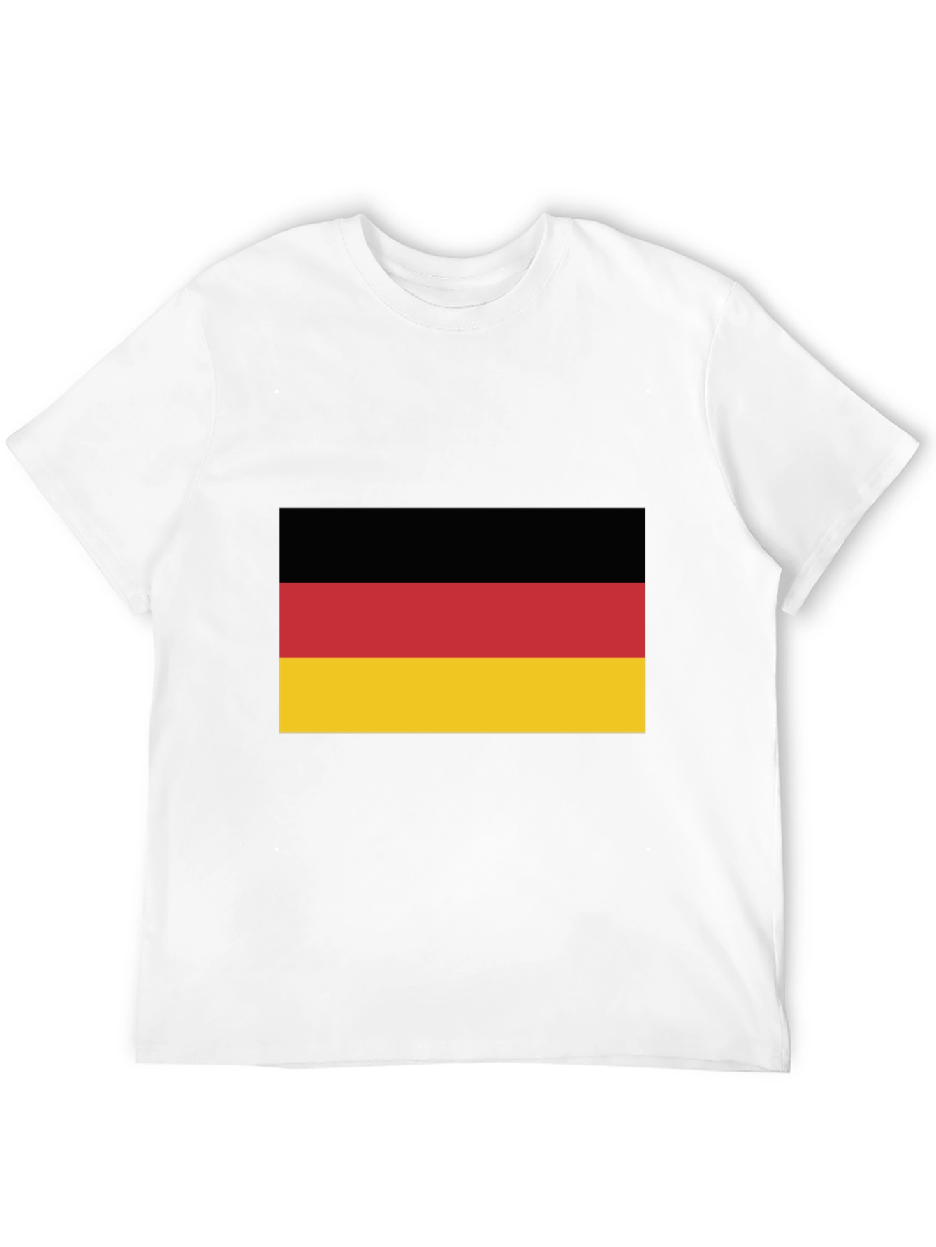 Germany Flag Graphic Tee - Black T-Shirt