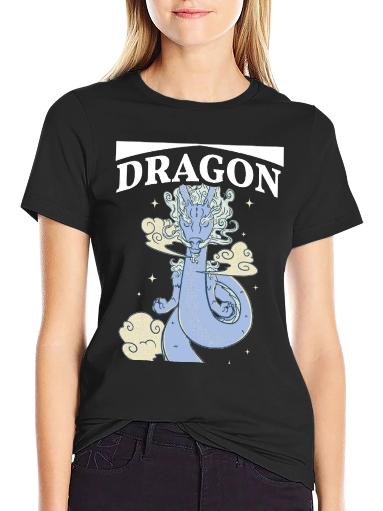 Dragon Graphic T-Shirt - Stylish Fantasy Tee
