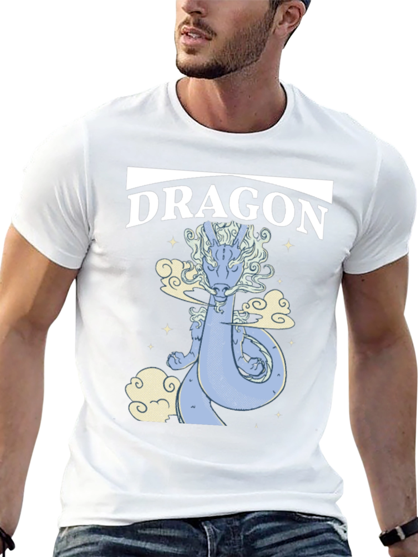 Dragon Graphic T-Shirt - Stylish Fantasy Tee
