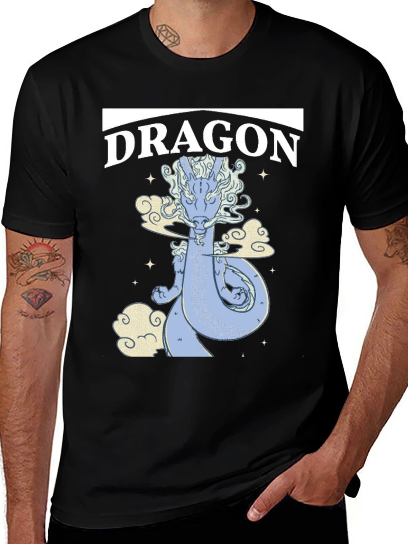 Dragon Graphic T-Shirt - Stylish Fantasy Tee