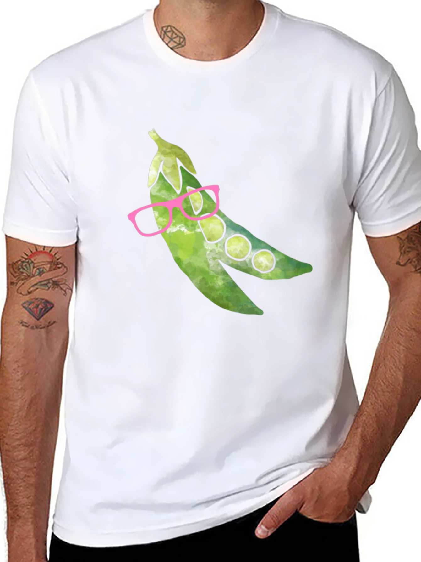 Pea Pods with Glasses T-Shirt