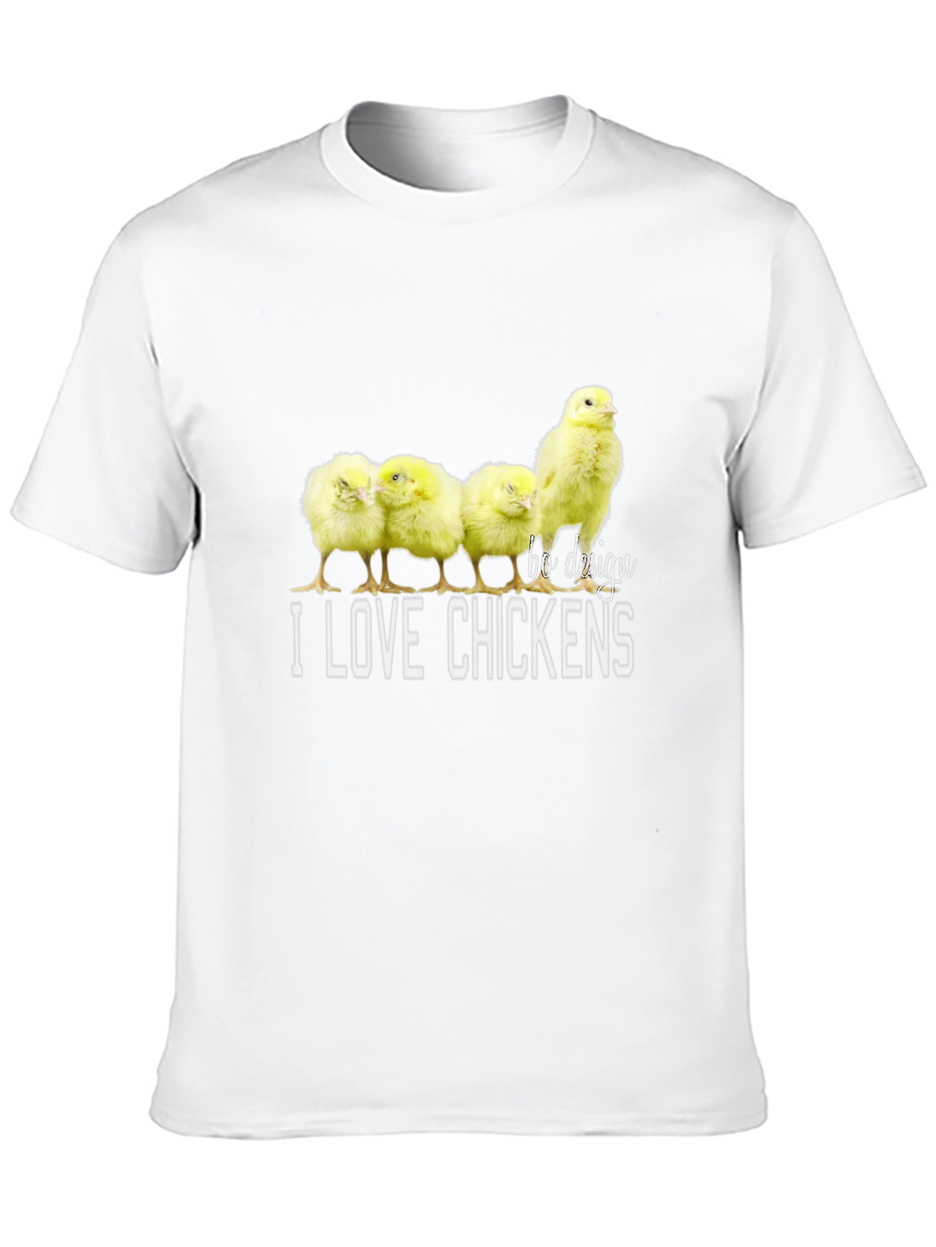 I Love Chickens Graphic T-Shirt