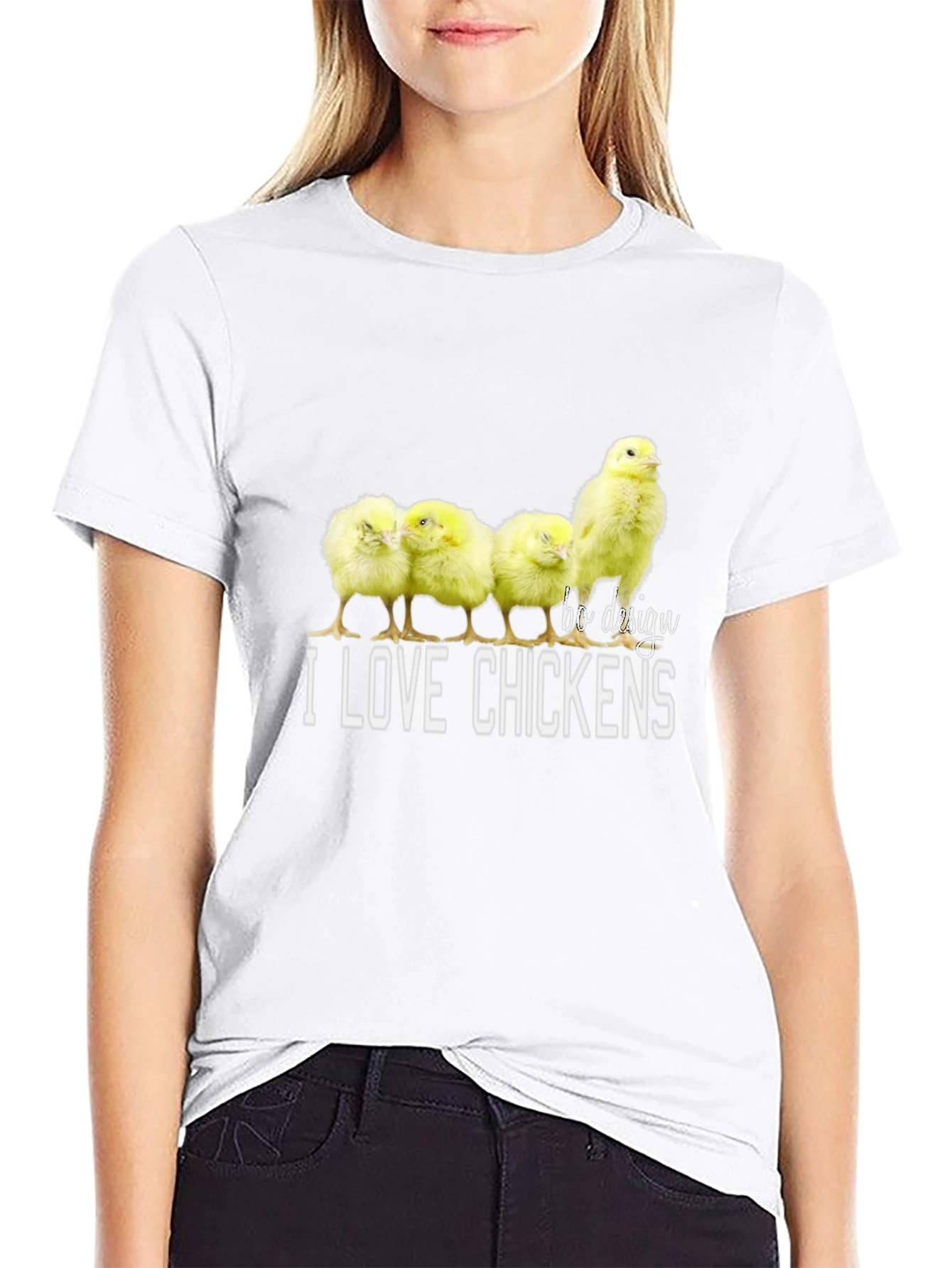 I Love Chickens Graphic T-Shirt
