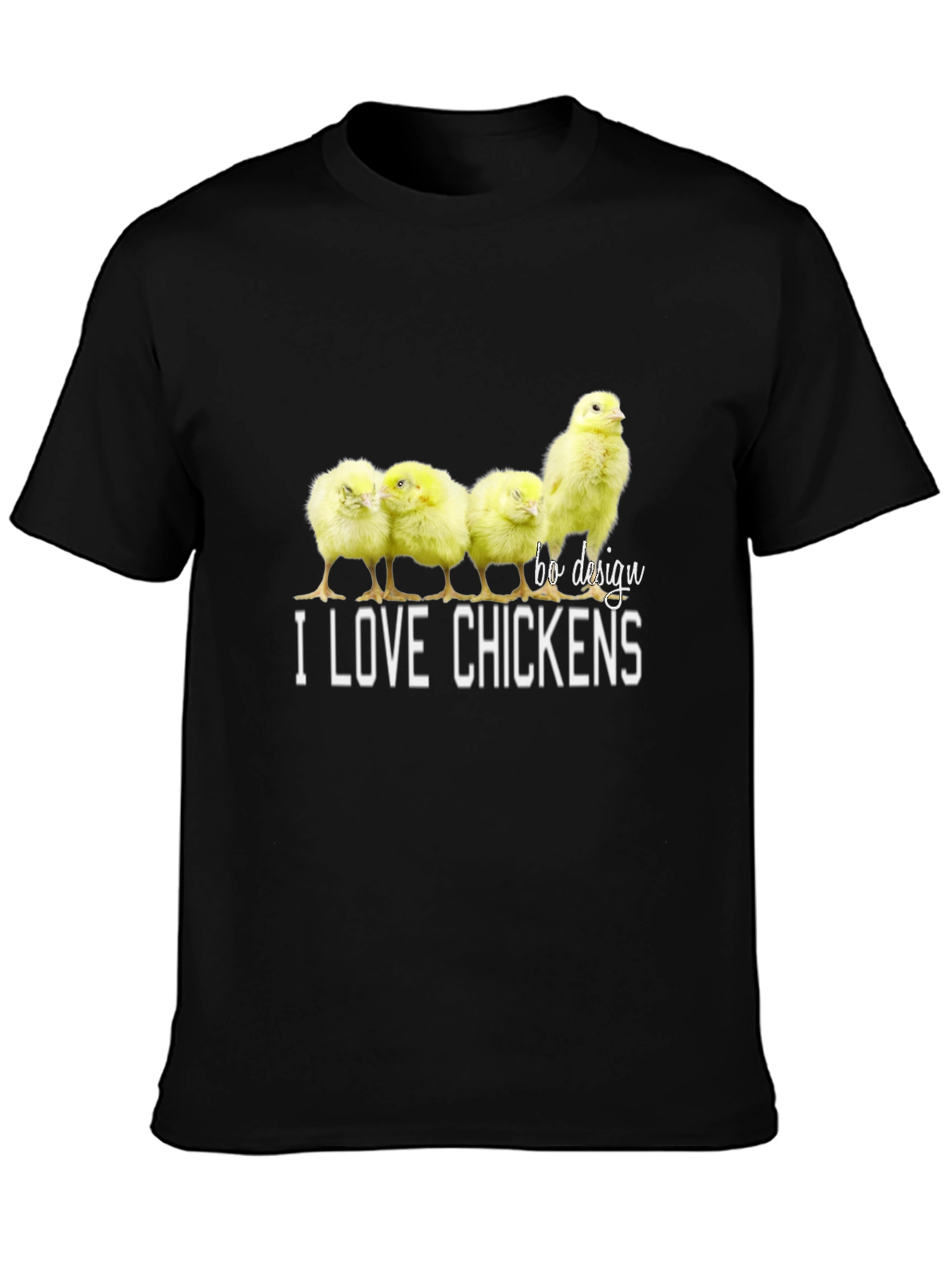I Love Chickens Graphic T-Shirt