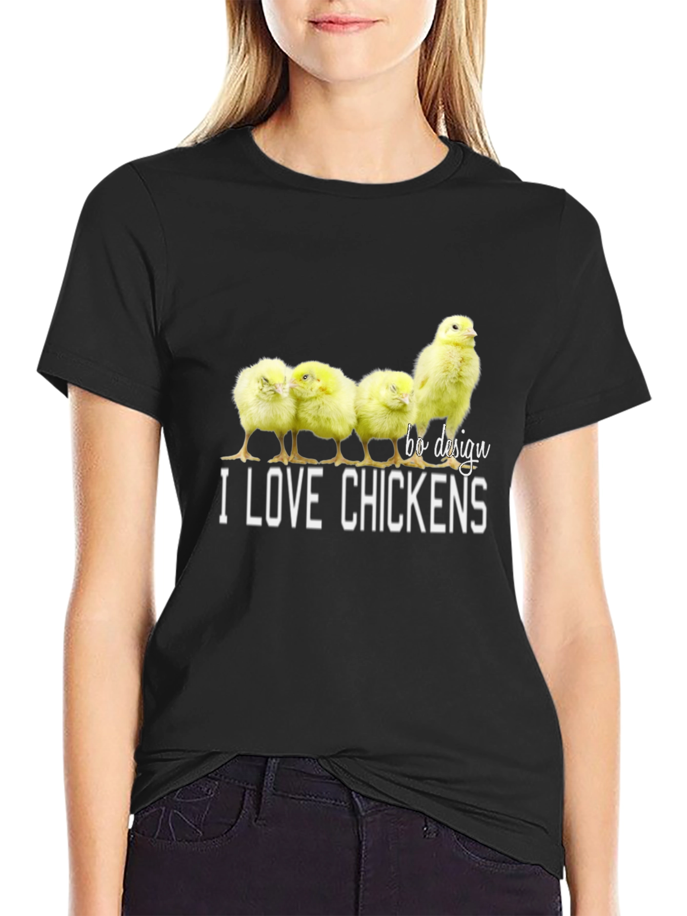 I Love Chickens Graphic T-Shirt