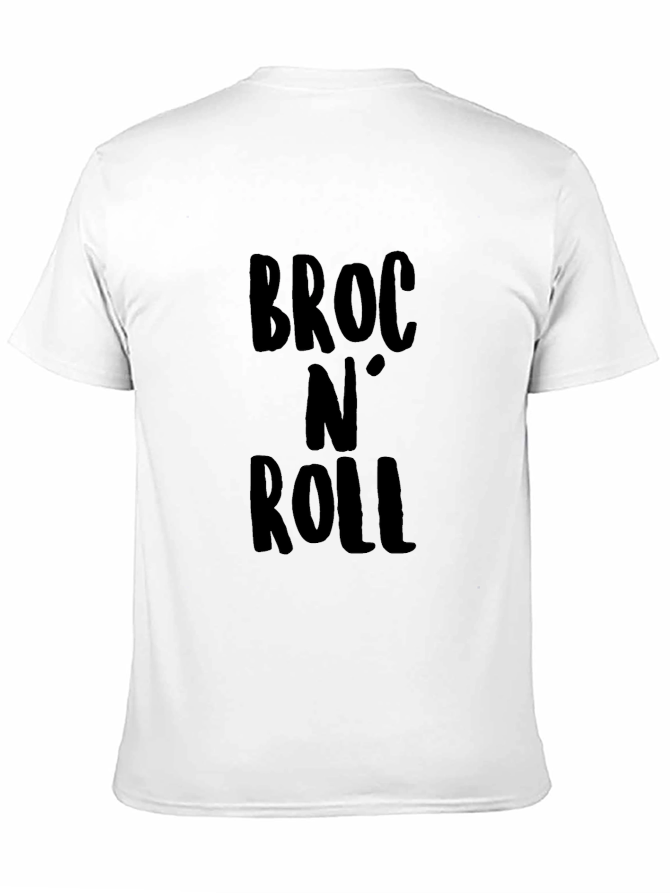 Broc N Roll Black Graphic T-Shirt