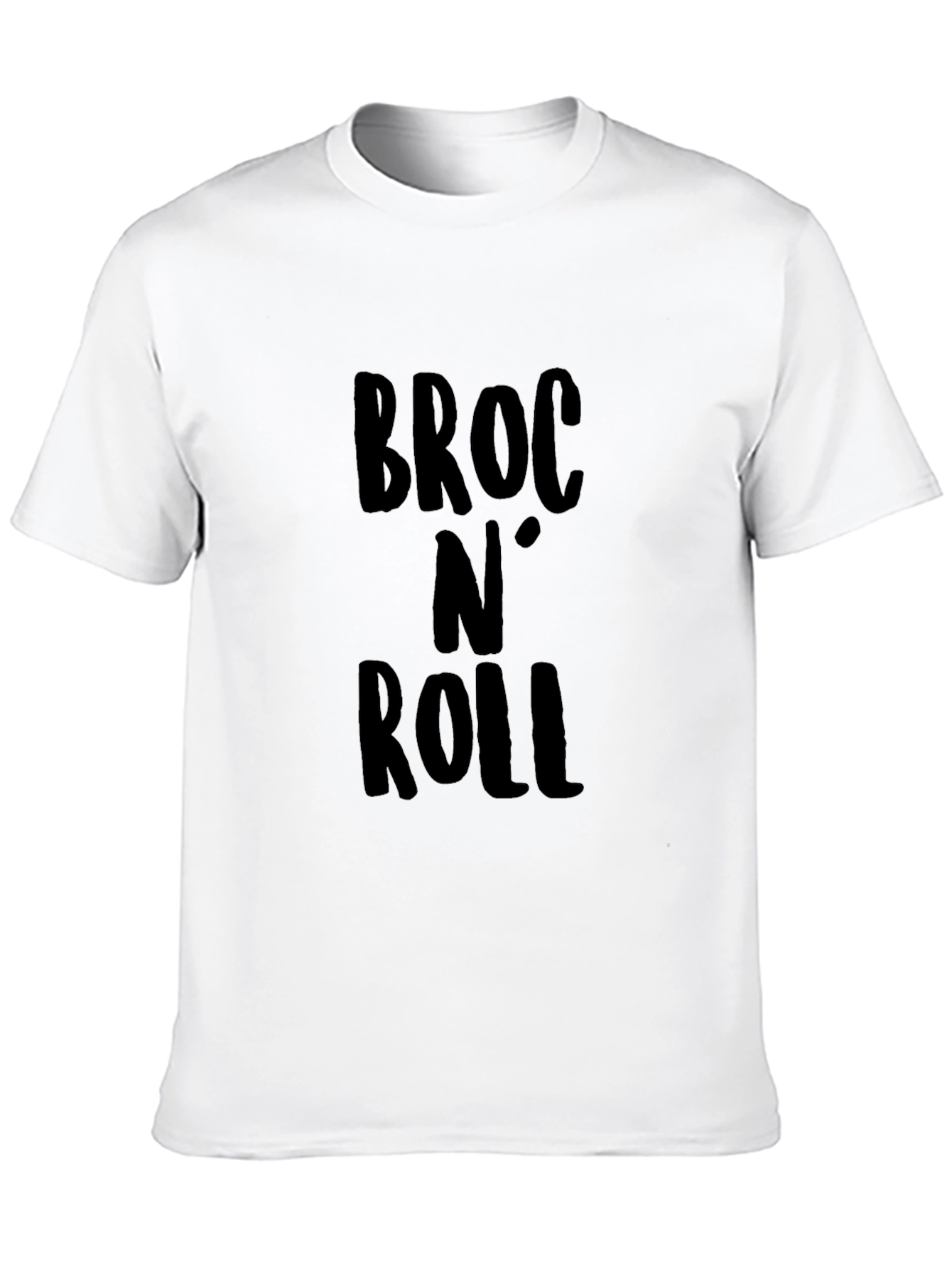 Broc N Roll Black Graphic T-Shirt