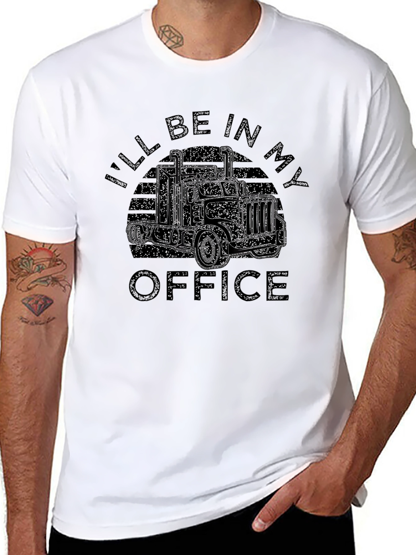 Ill Be In My Office Trucker Tee