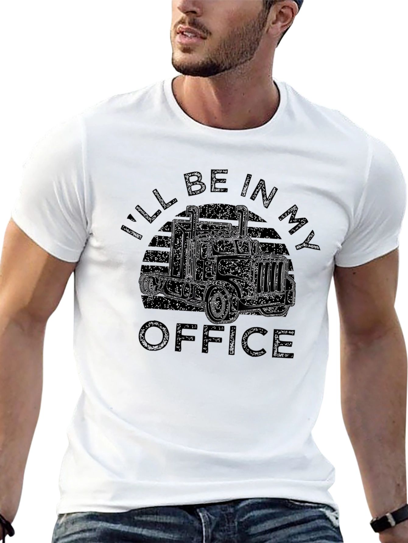 Ill Be In My Office Trucker Tee
