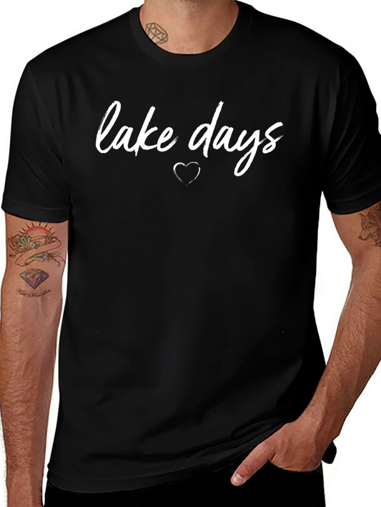 Lake Days Graphic Tee - Soft Cotton Comfort
