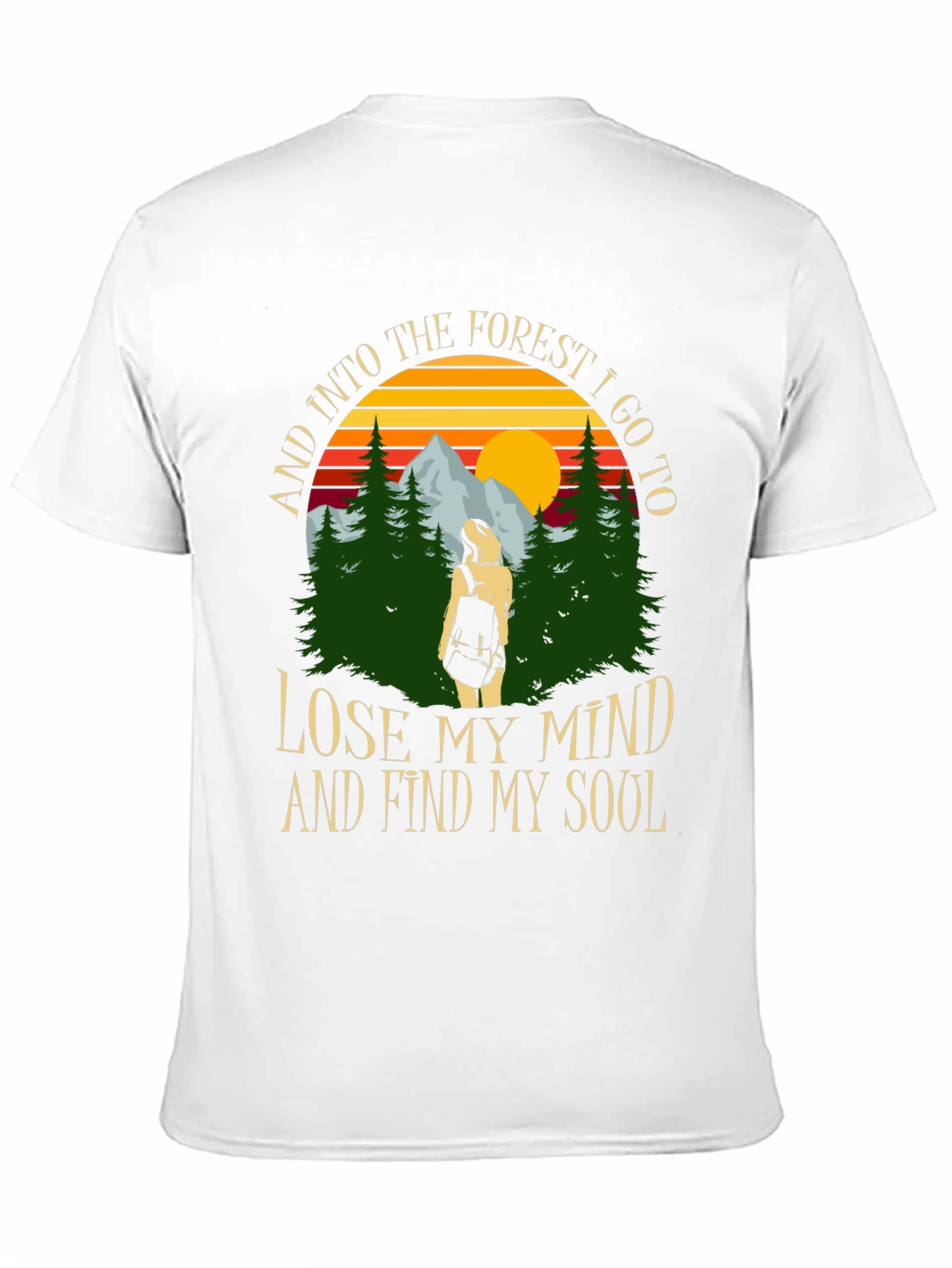 Forest Soul Black Graphic Tee