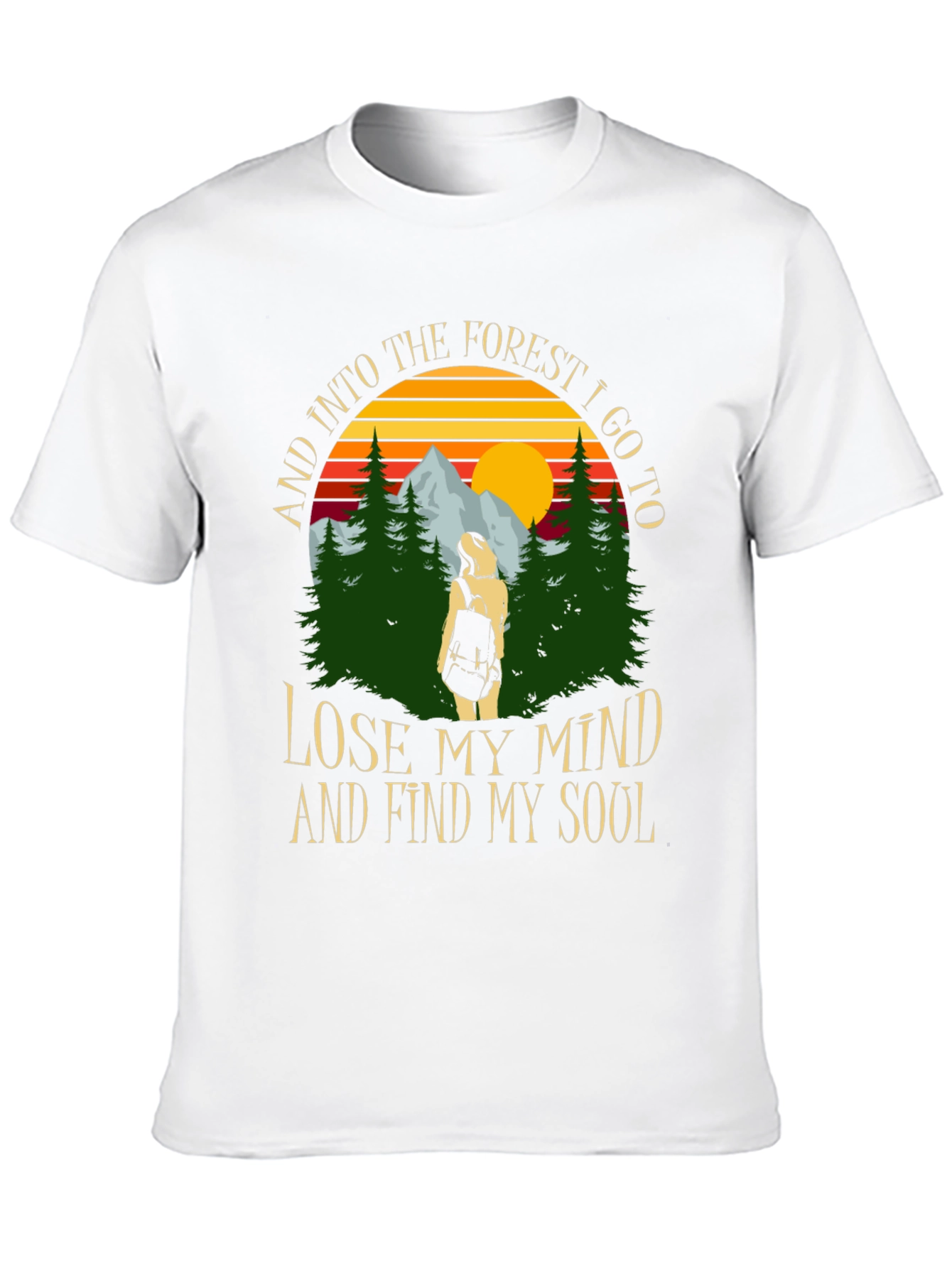 Forest Soul Black Graphic Tee