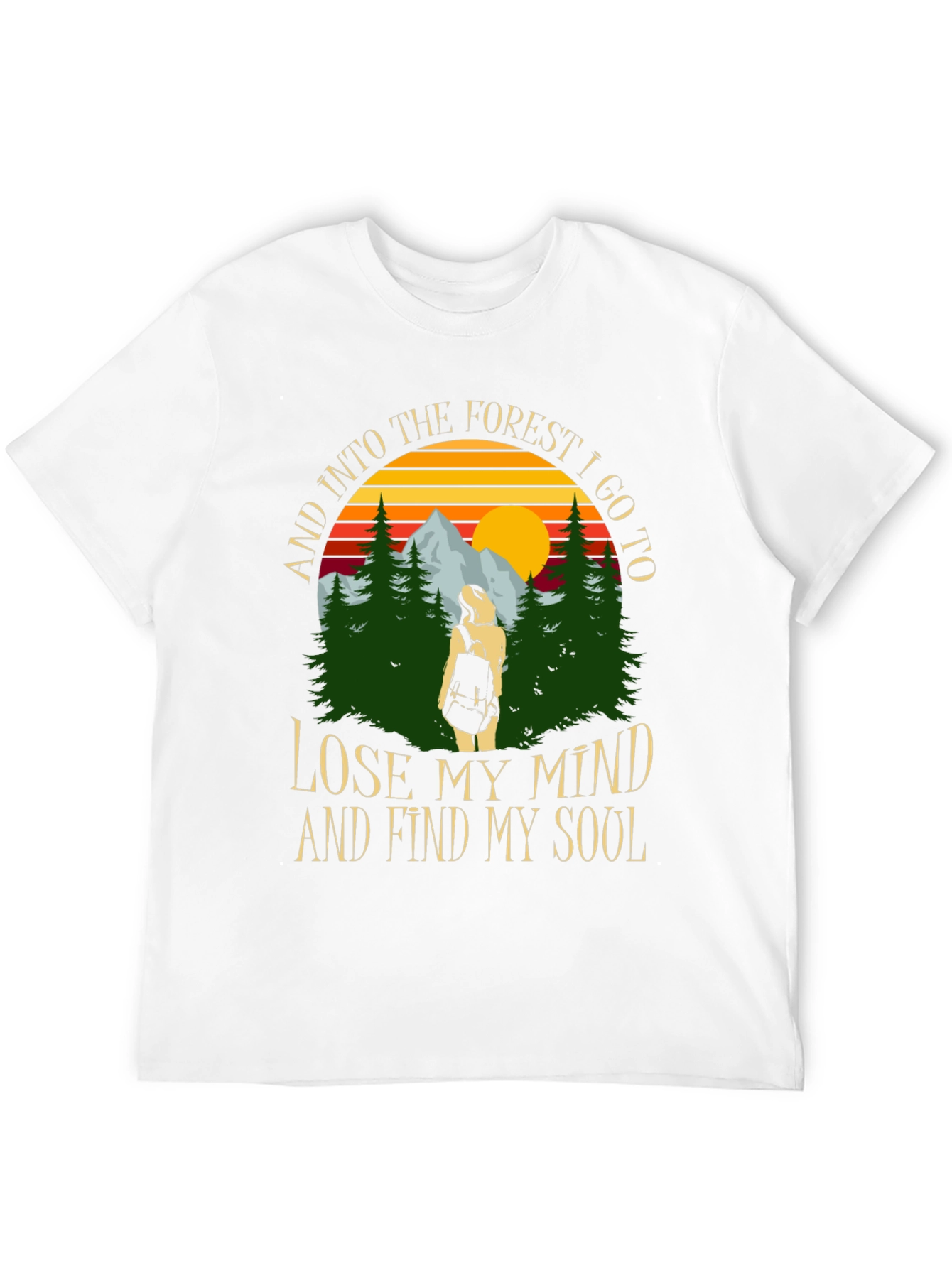 Forest Soul Black Graphic Tee
