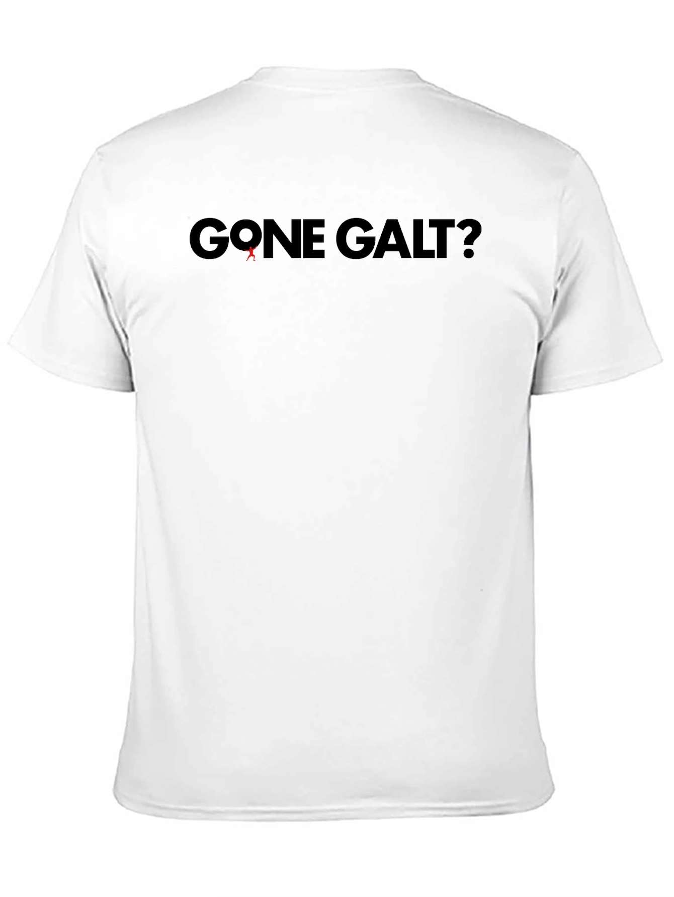 Gone Galt? Black Graphic T-Shirt