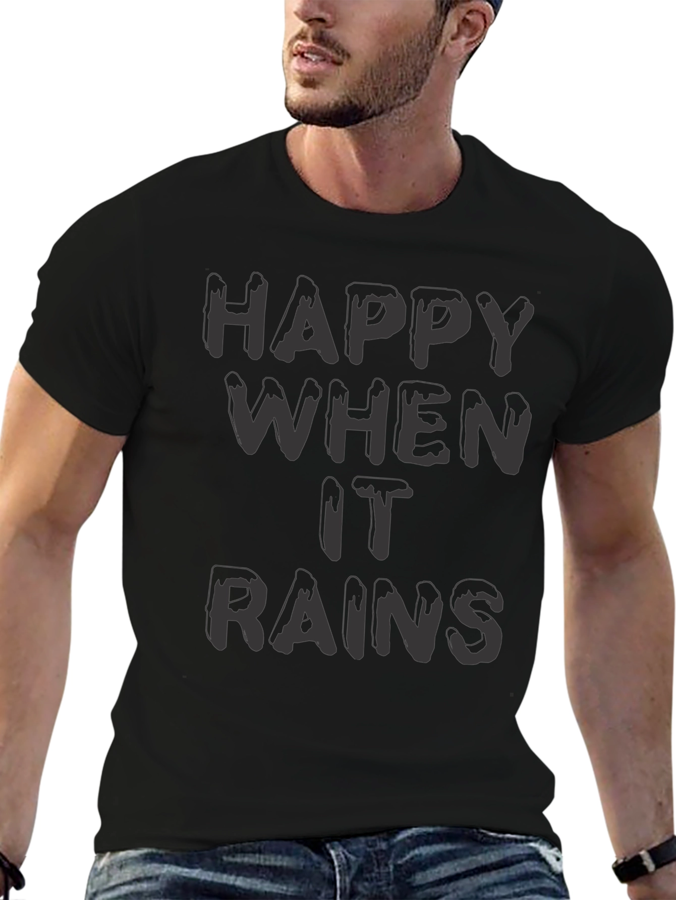 Happy When It Rains Graphic T-Shirt