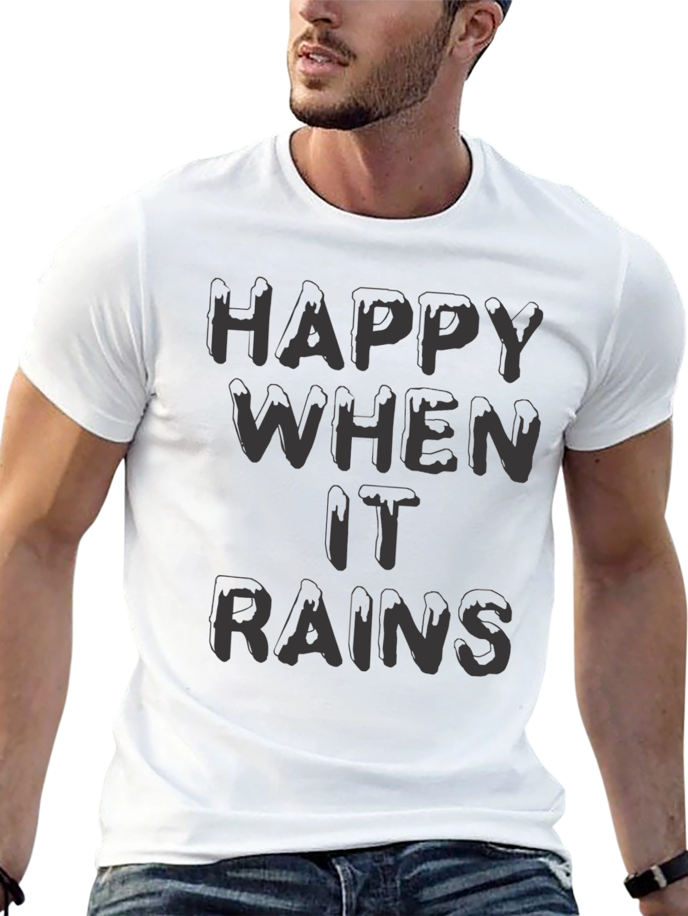 Happy When It Rains Graphic T-Shirt