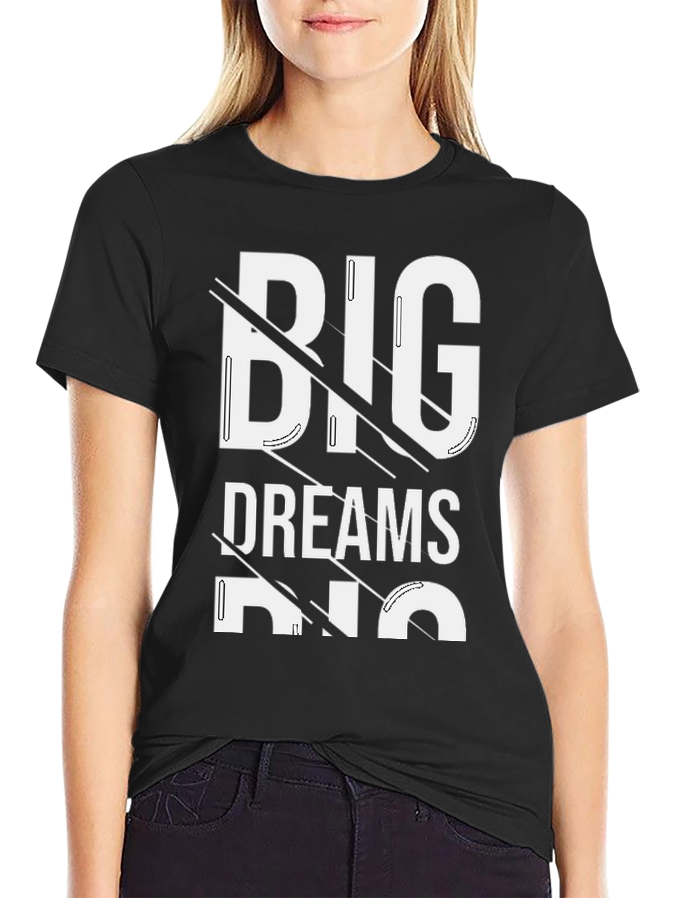Big Dreams T-Shirt: Stylish Slogan Tee