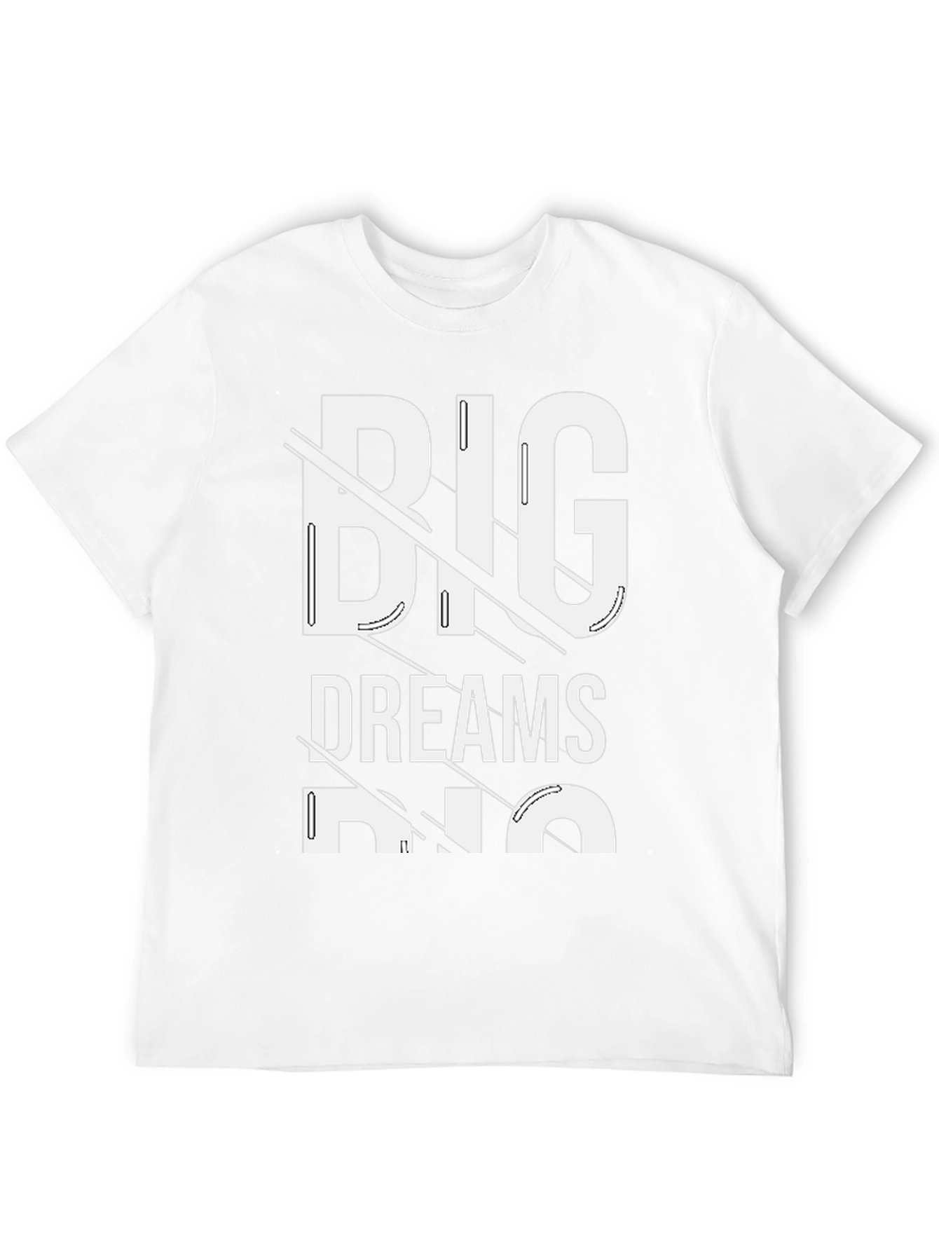 Big Dreams T-Shirt: Stylish Slogan Tee