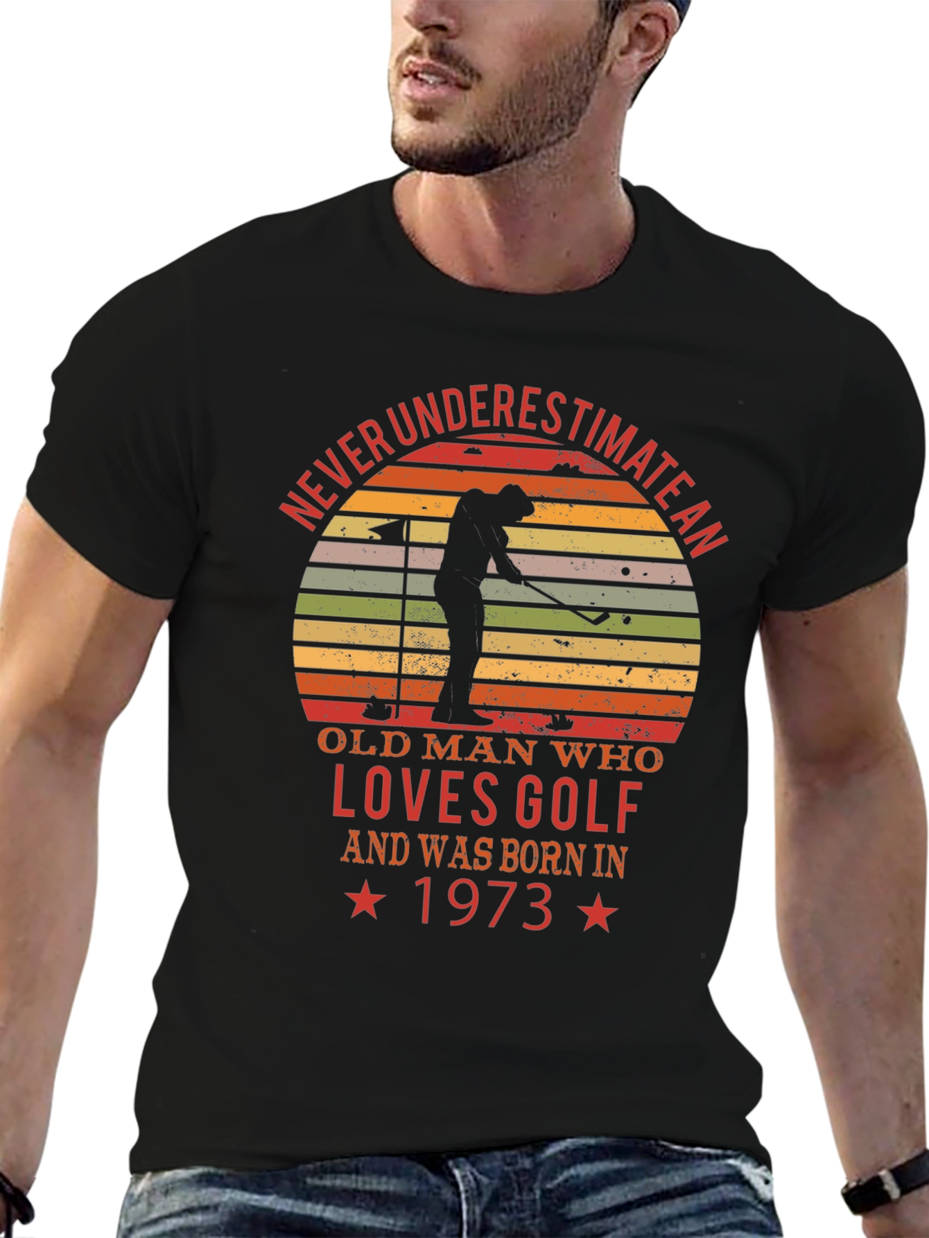 Golf Lover 1973 Graphic Tee