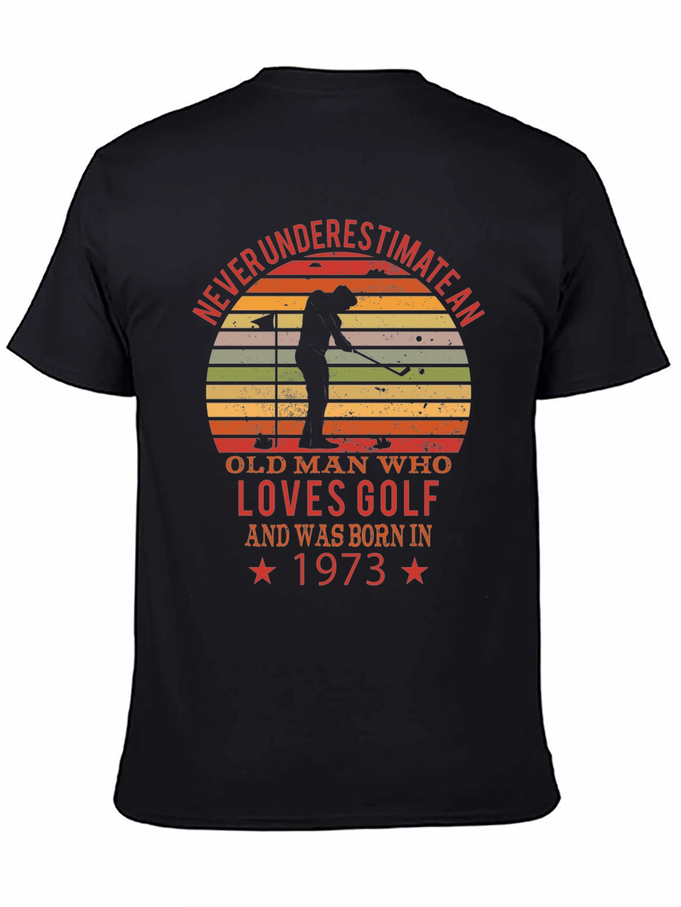 Golf Lover 1973 Graphic Tee