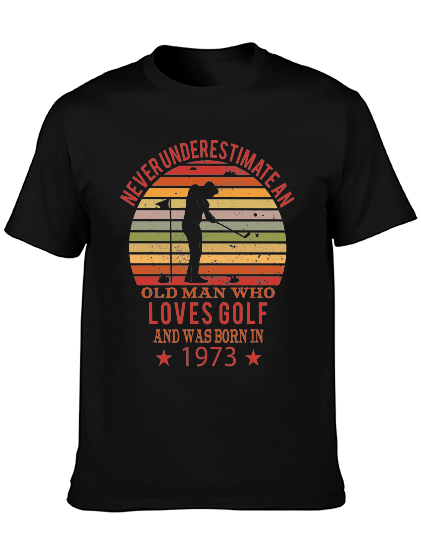 Golf Lover 1973 Graphic Tee