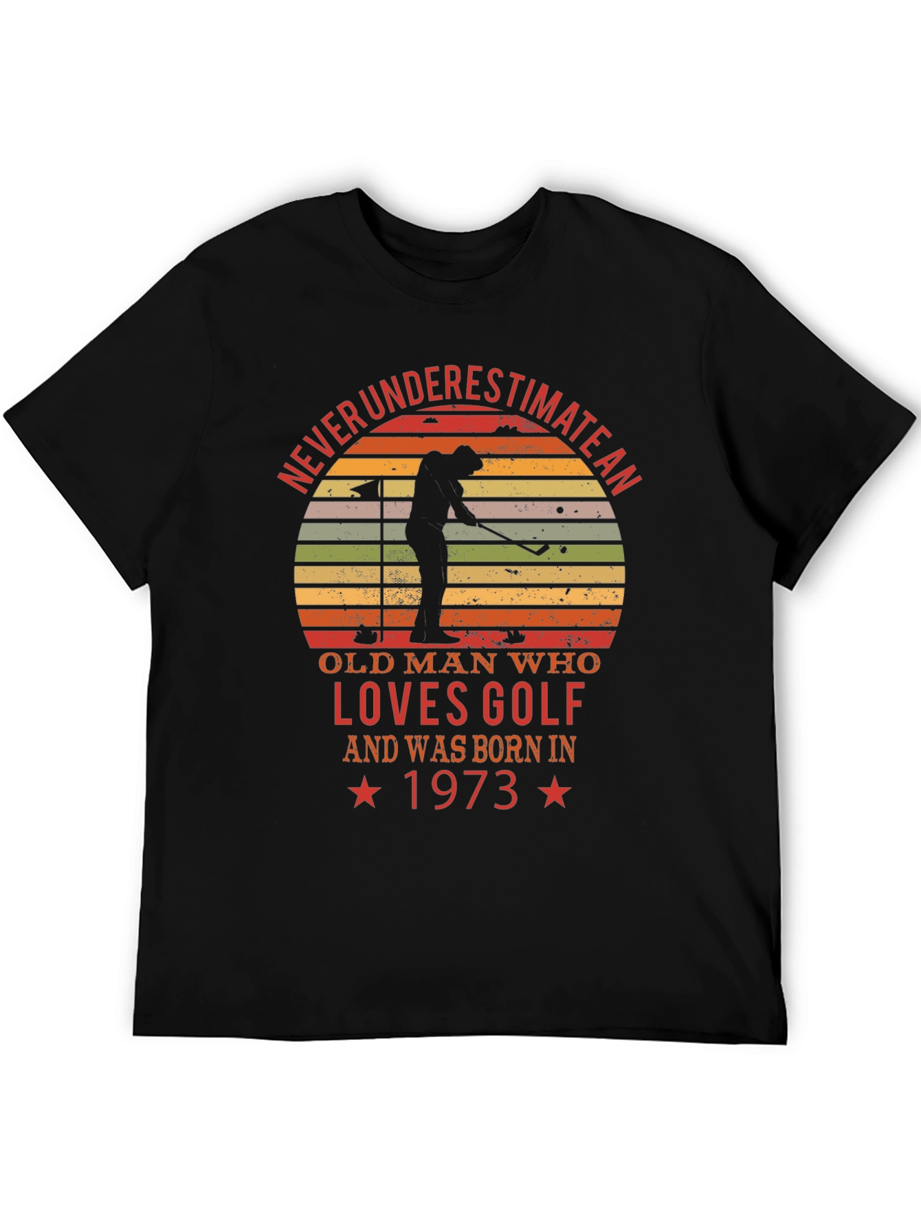 Golf Lover 1973 Graphic Tee
