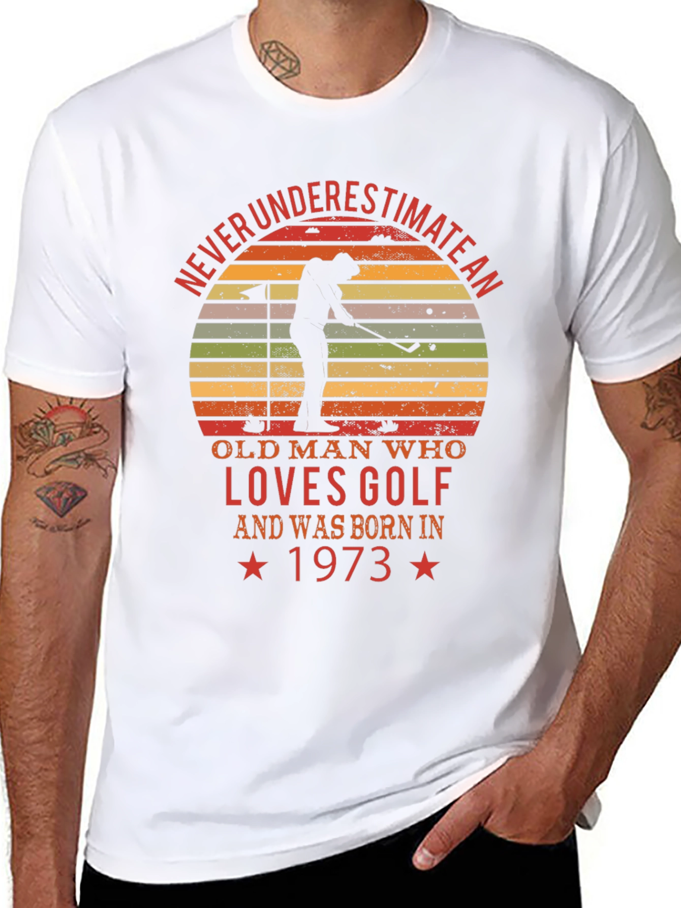 Golf Lover 1973 Graphic Tee